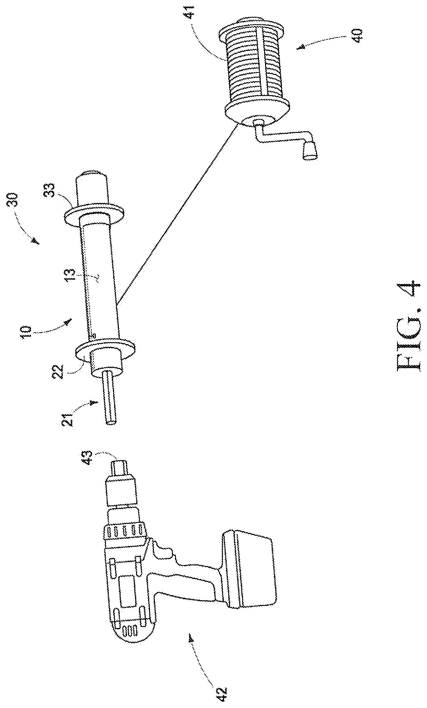 Patent US12312206 Figure 4 – Apparatus for removing flexible filament from a spool