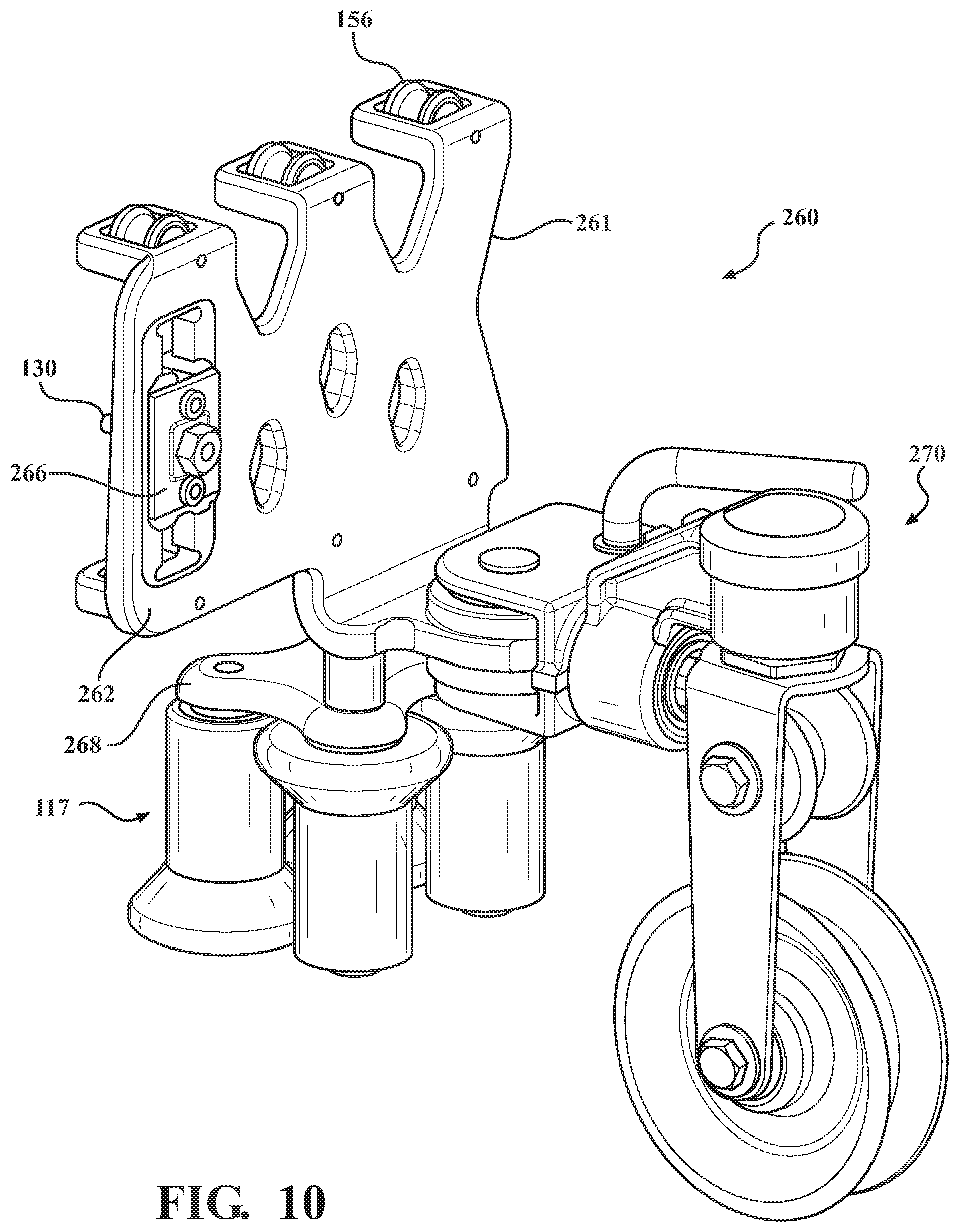 Patent US12312208 Figure 9 – Hose reel