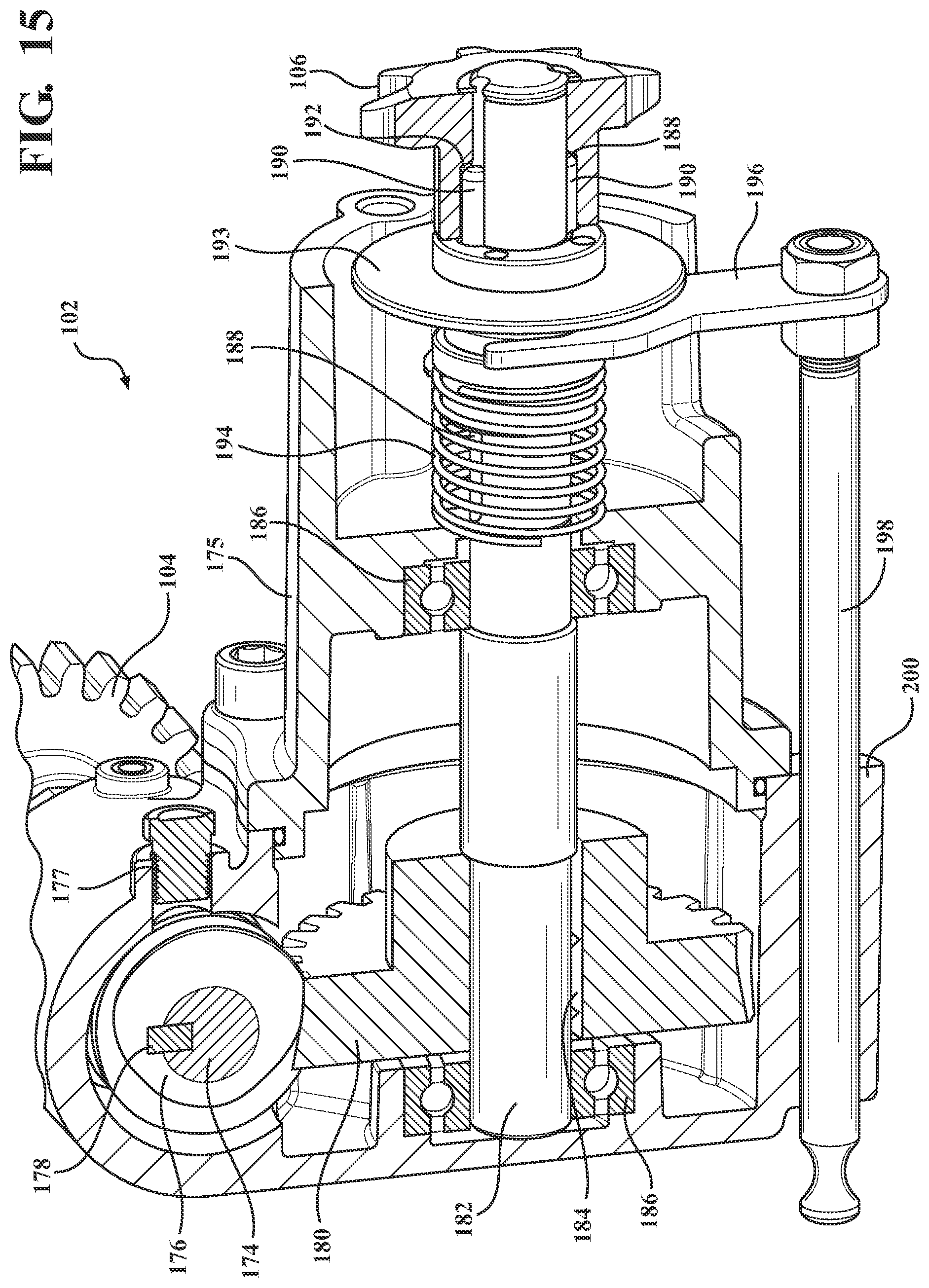 Patent US12312208 Figure 14 – Hose reel