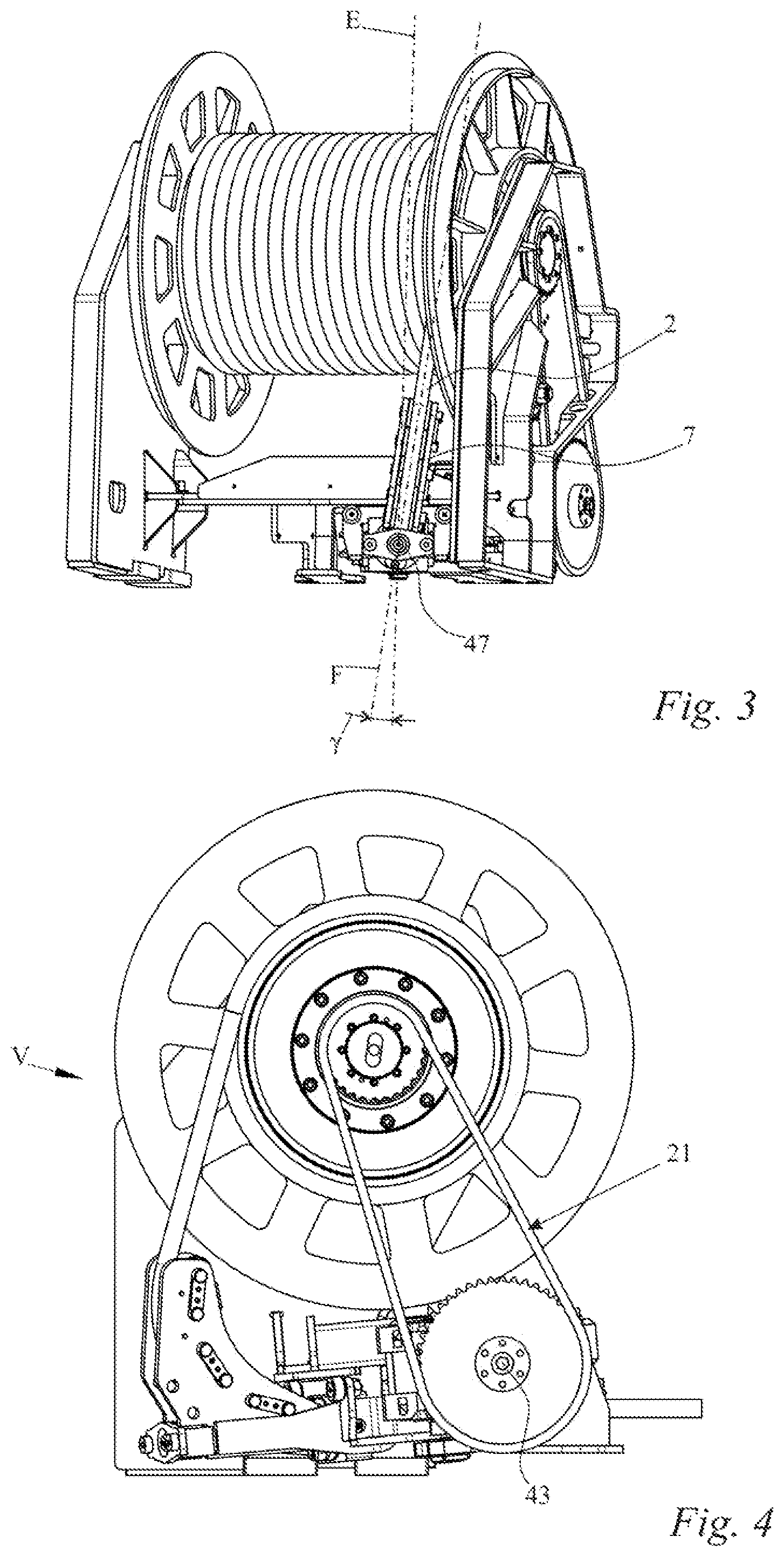 Patent US12312209 Figure 2 – Winding device