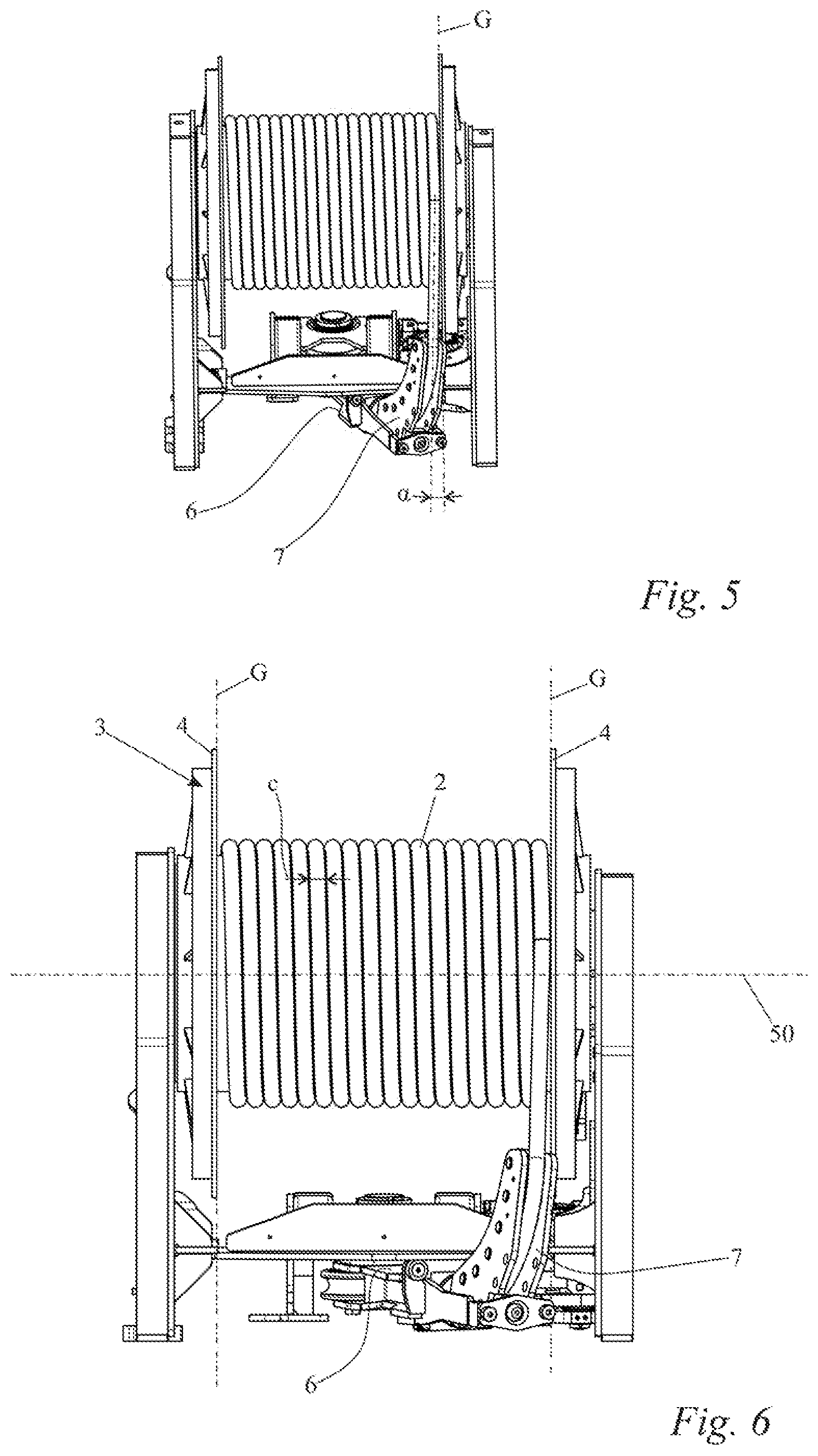 Patent US12312209 Figure 3 – Winding device