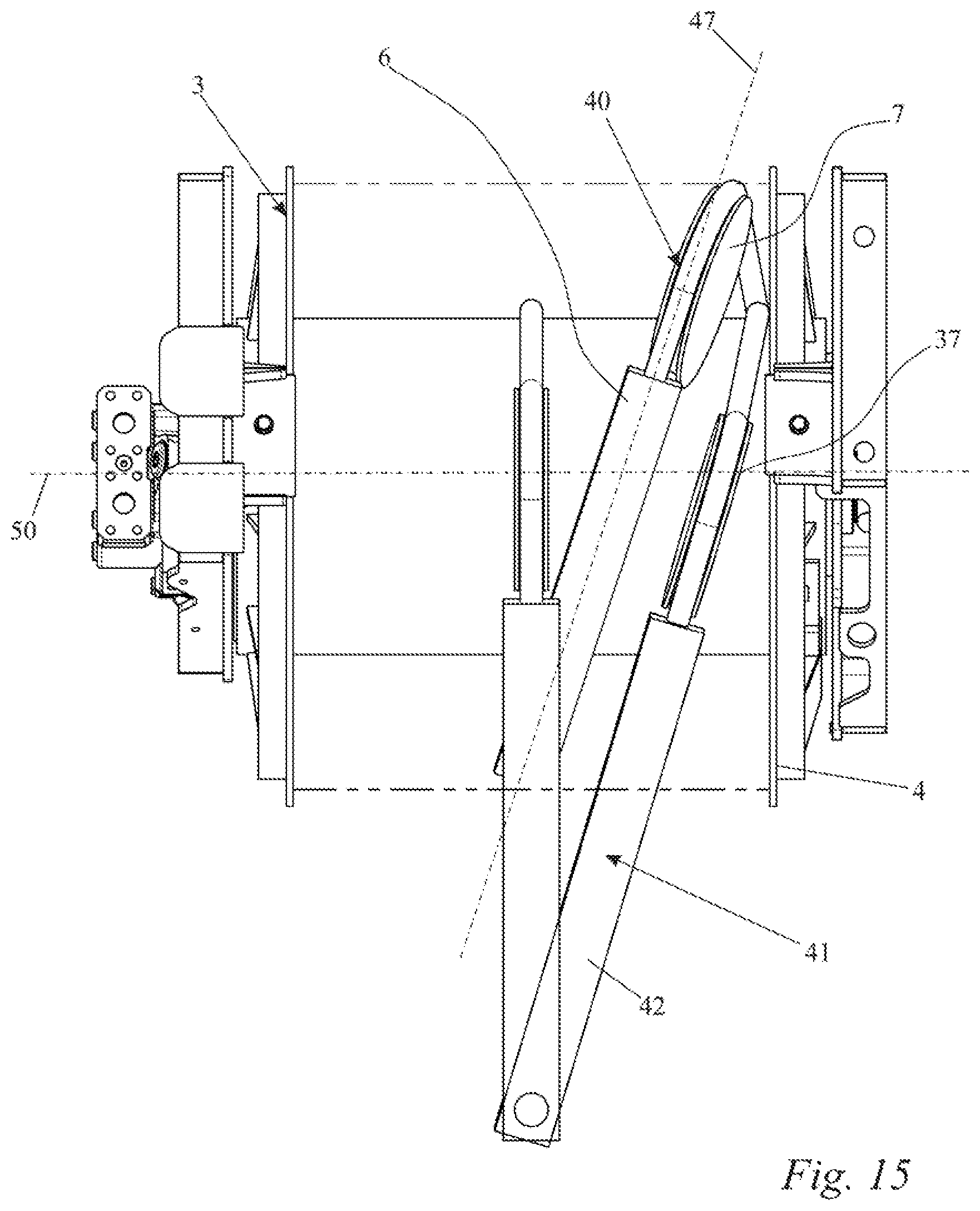 Patent US12312209 Figure 8 – Winding device