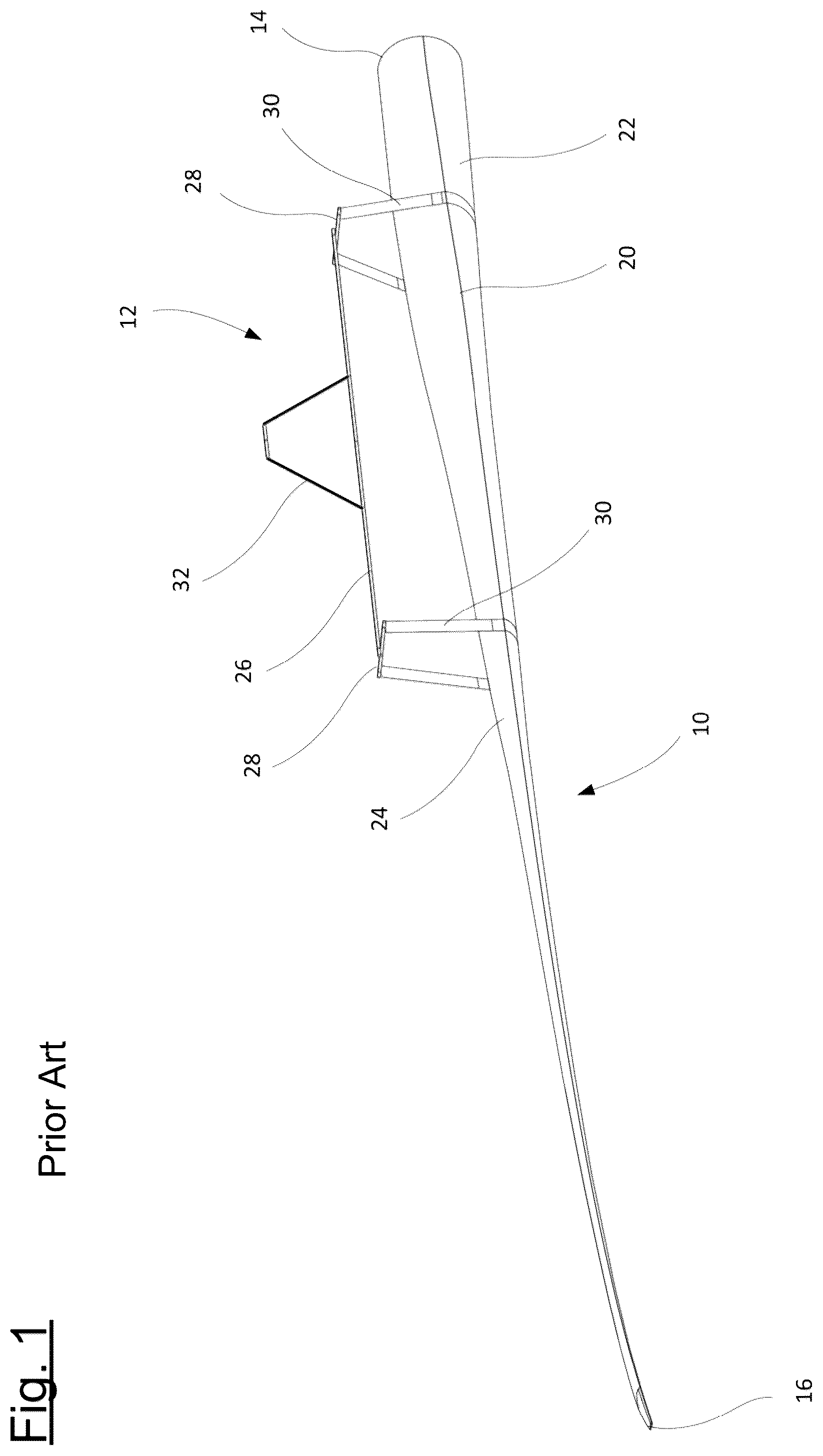 Patent US12312215 — System for lifting a wind turbine rotor blade — Figure 1