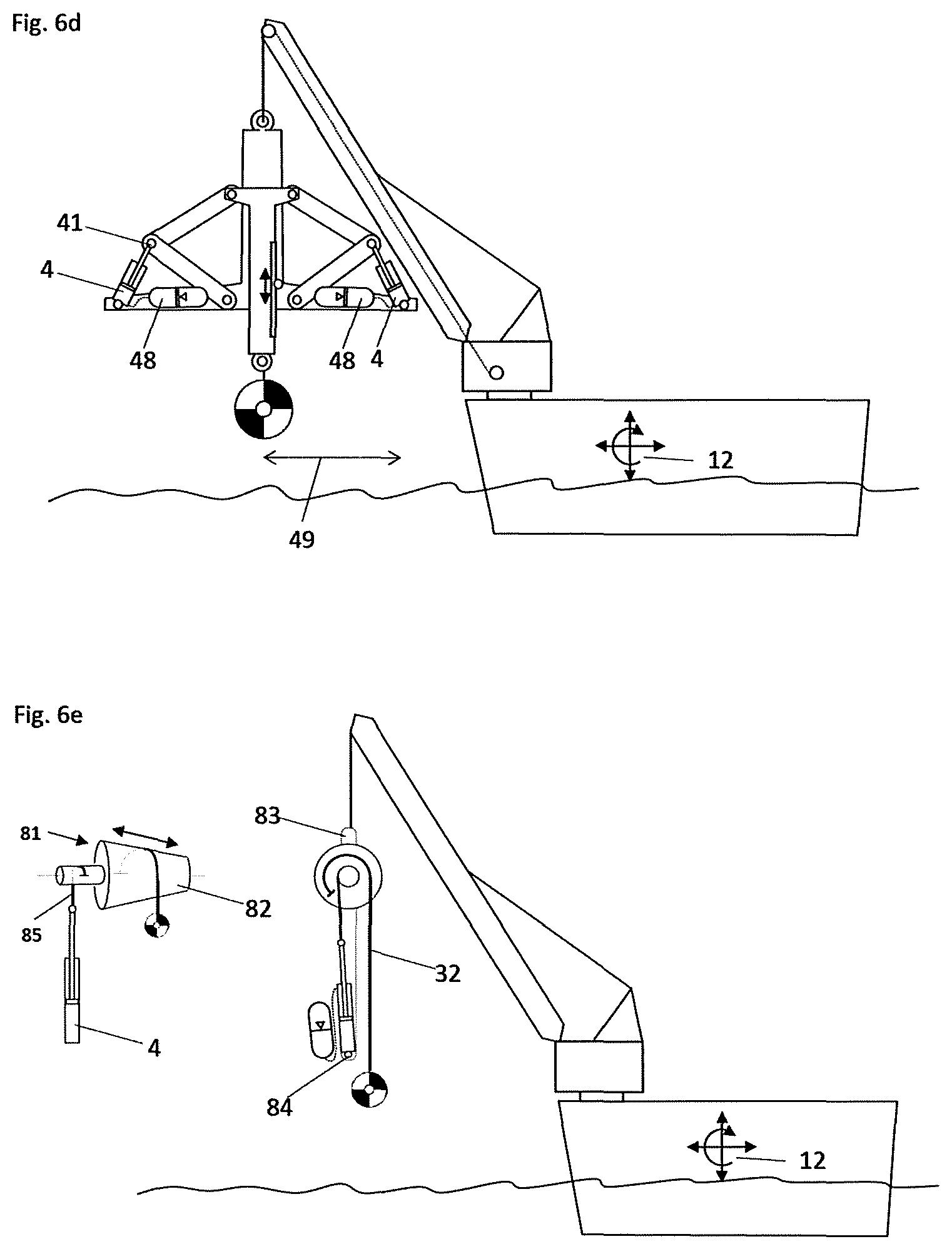 Patent US12312217 Figure 11 – (Heave) balancing device, hoisting system, method for hoisting and kit of parts for spring balancing a hoisting system