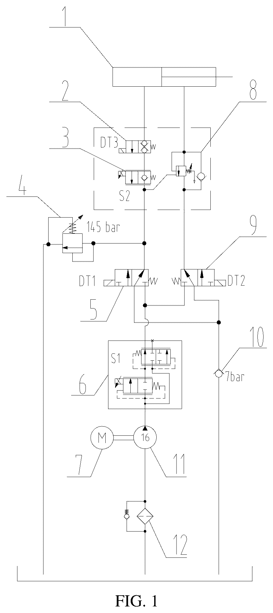 Patent US12312219 Figure 1 – Control method for controlling retraction of boom, mechanical device and storage medium