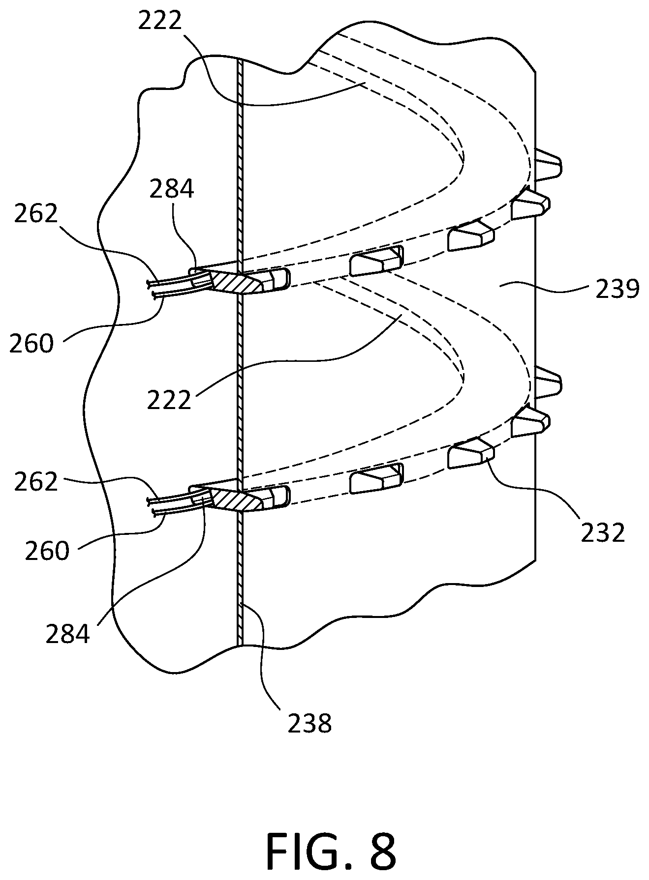 Patent US12312221 Figure 8 – Helical band actuator