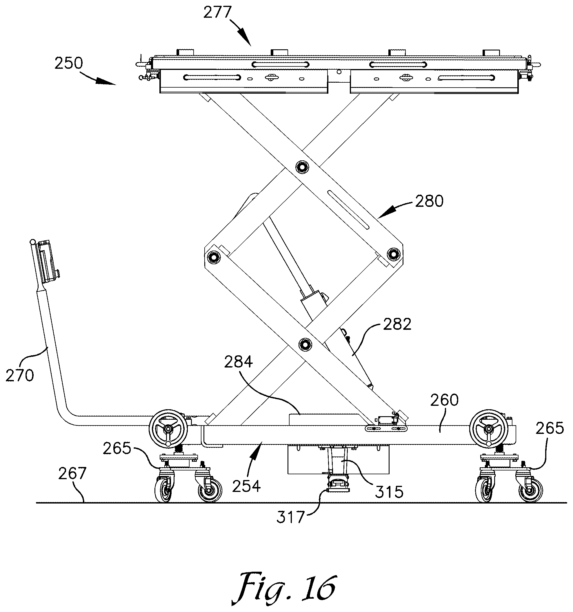 Patent US12312223 Figure 11 – Agile mobile scissor lift apparatus