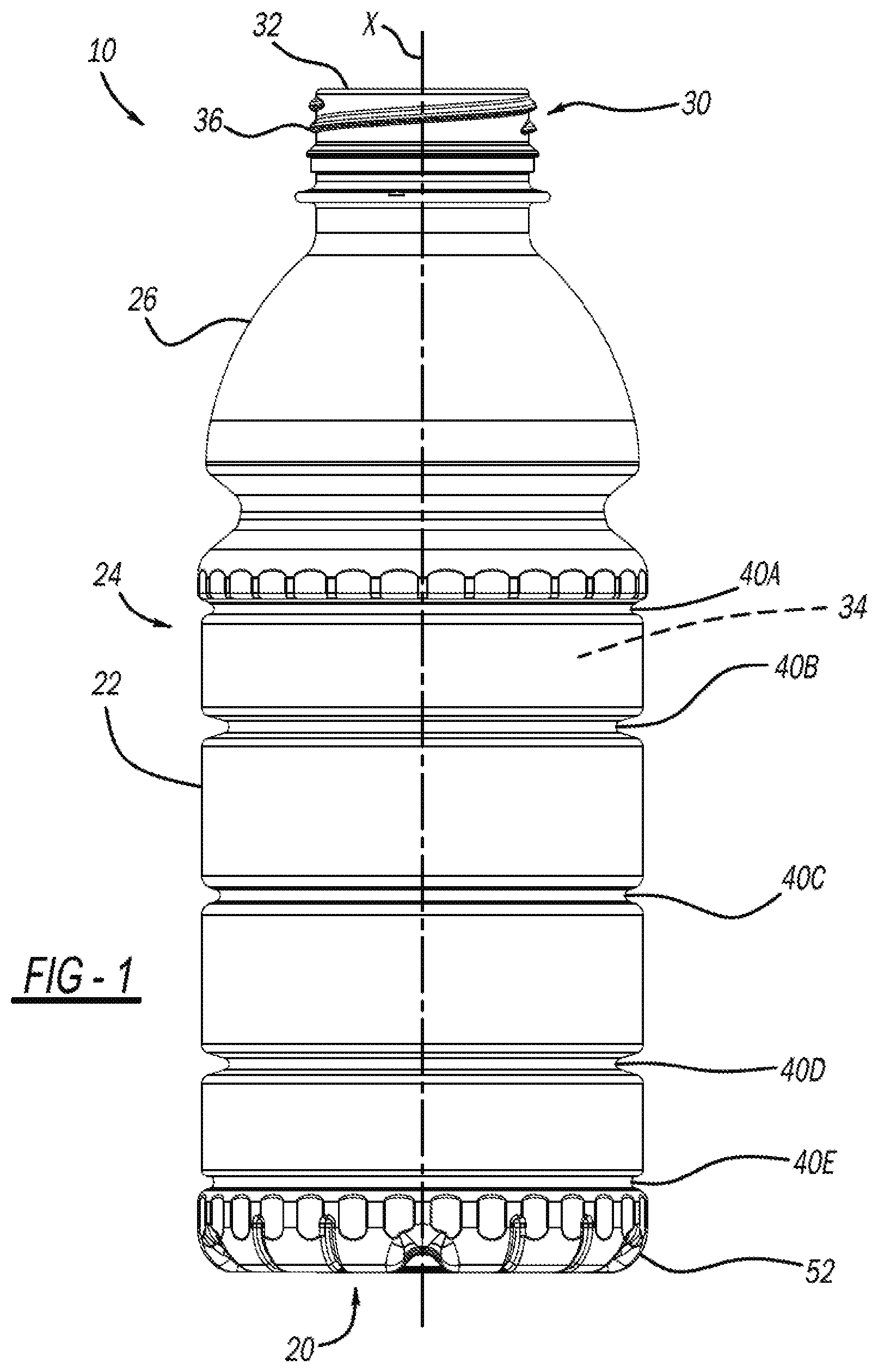 Patent US12312227 Figure 1 – Method of inverting container base prior to cooling