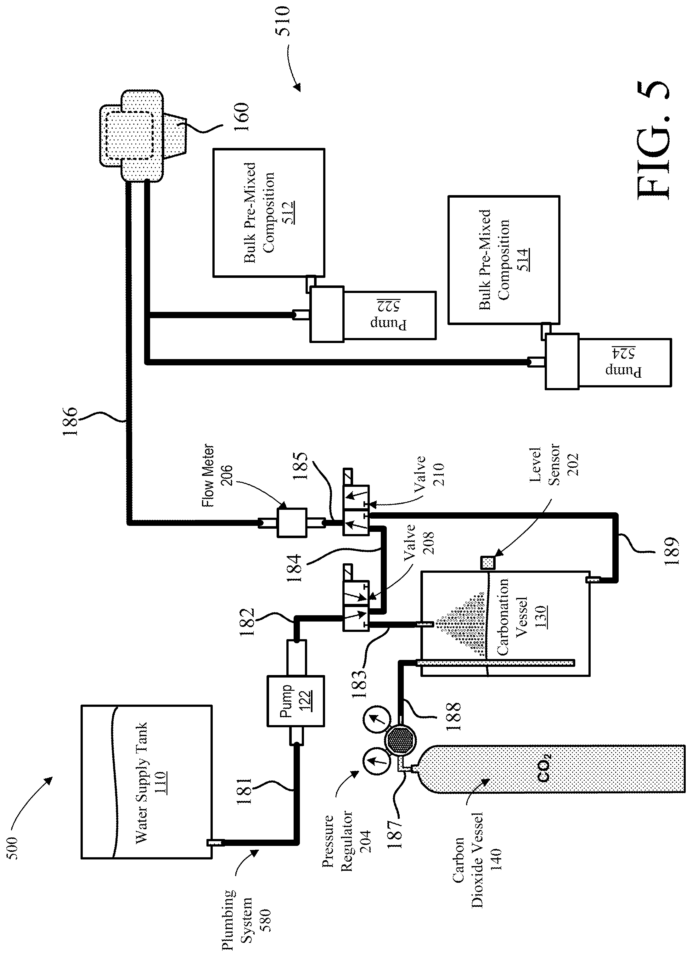 Patent US12312228 Figure 5 – Beverage devices, systems, and methods