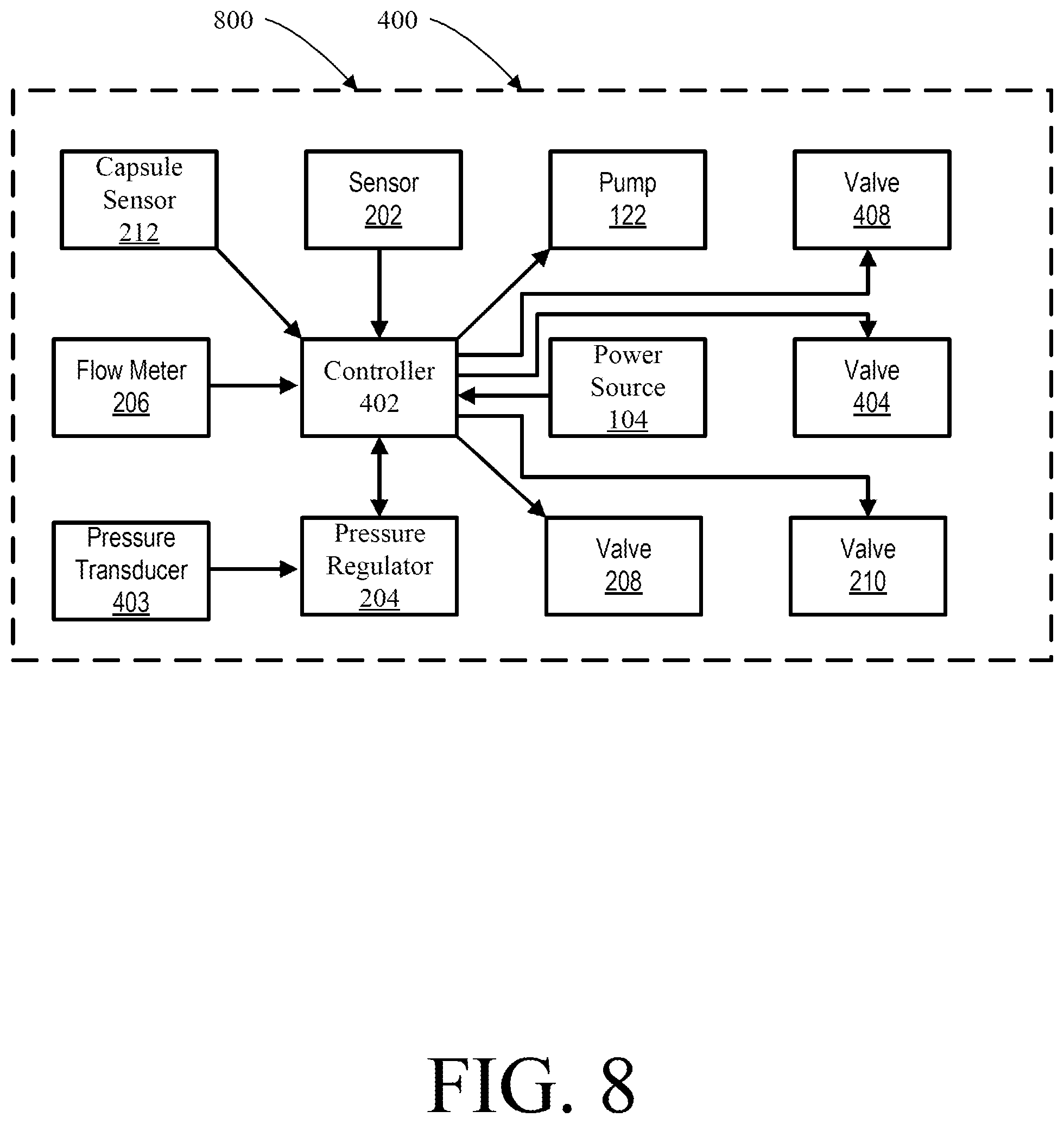 Patent US12312228 Figure 8 – Beverage devices, systems, and methods