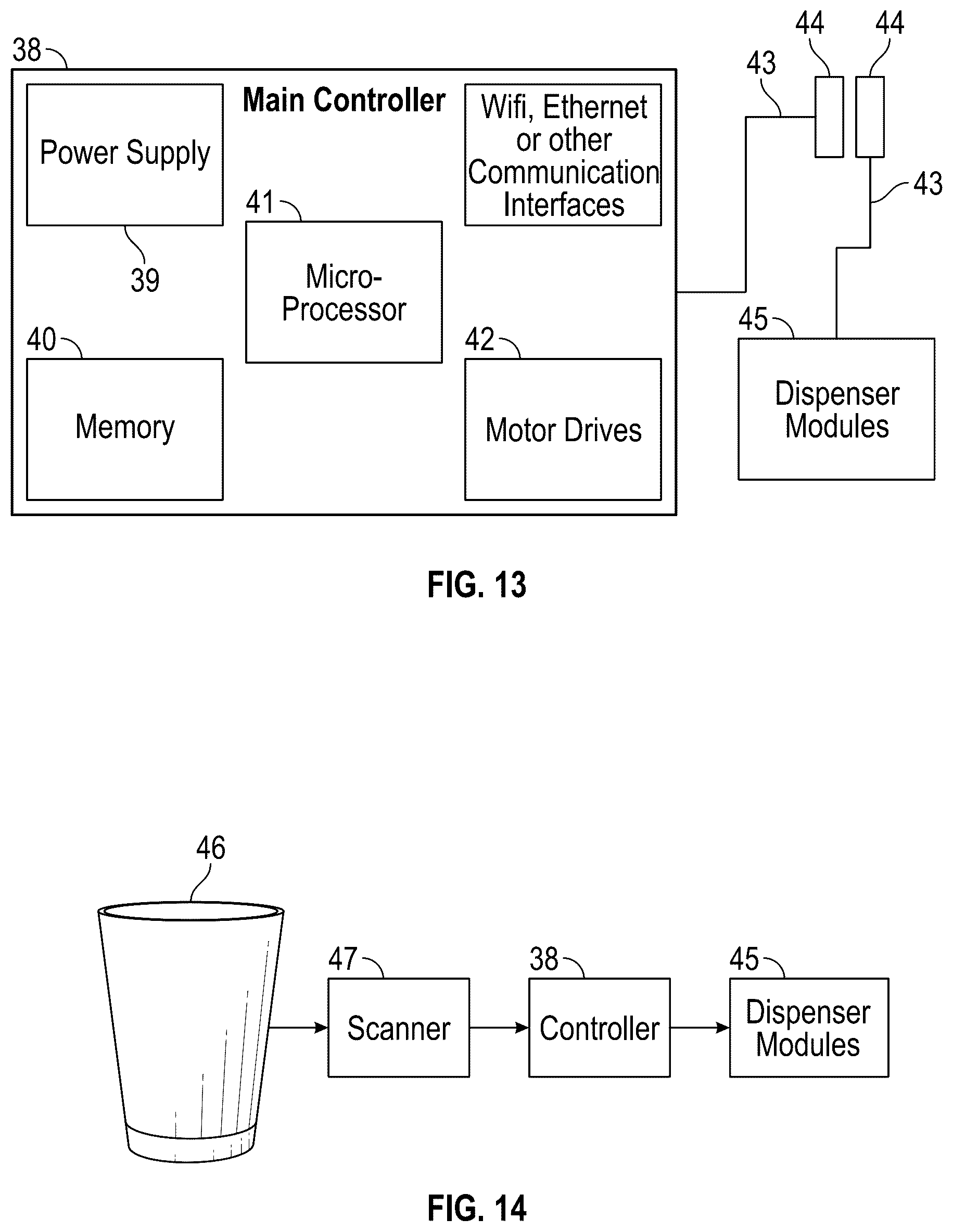 Patent US12312229 Figure 12 – Automated dispensing system for customized beverages