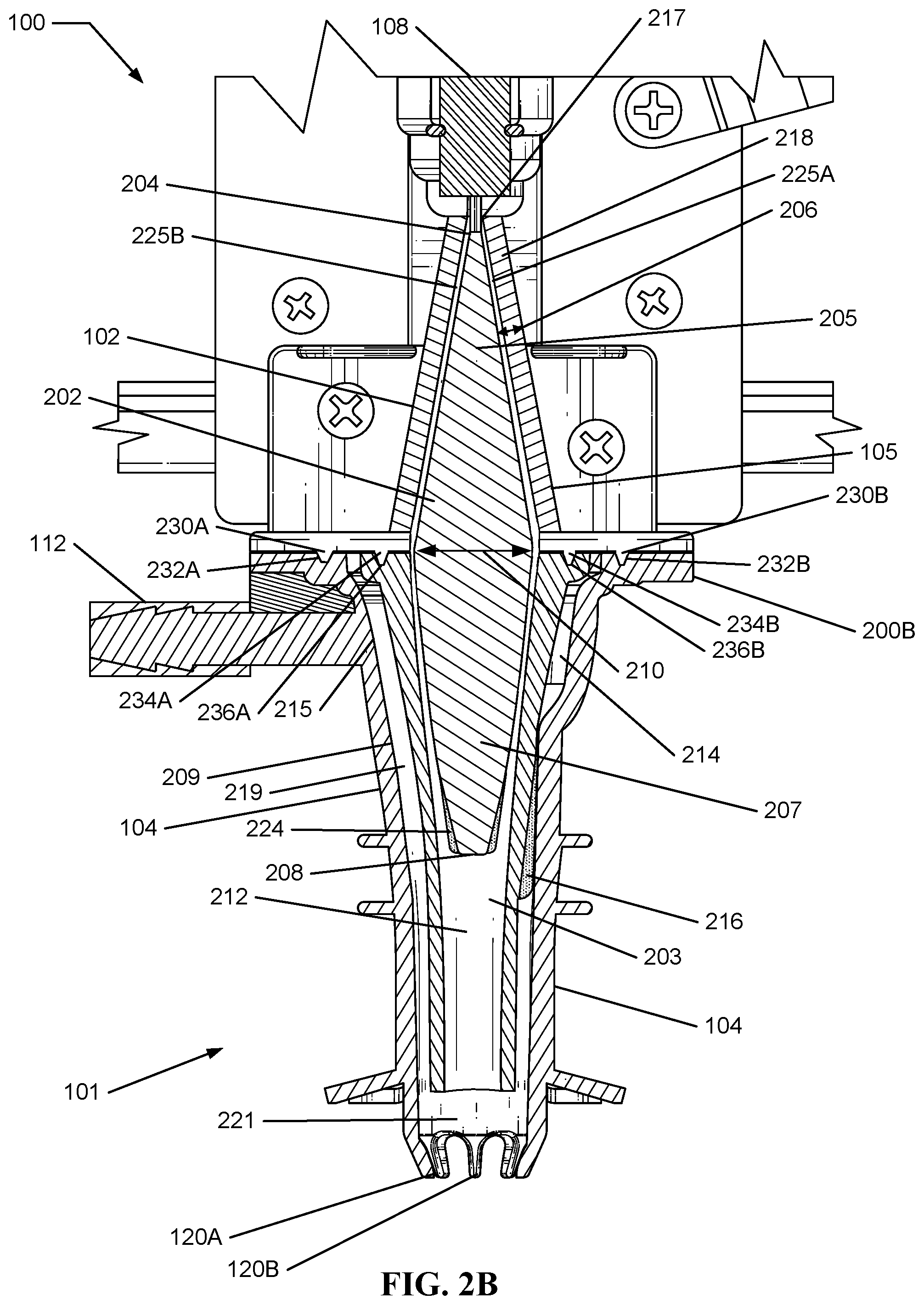 Patent US12312230 Figure 3 – Single nozzle beverage dispensing