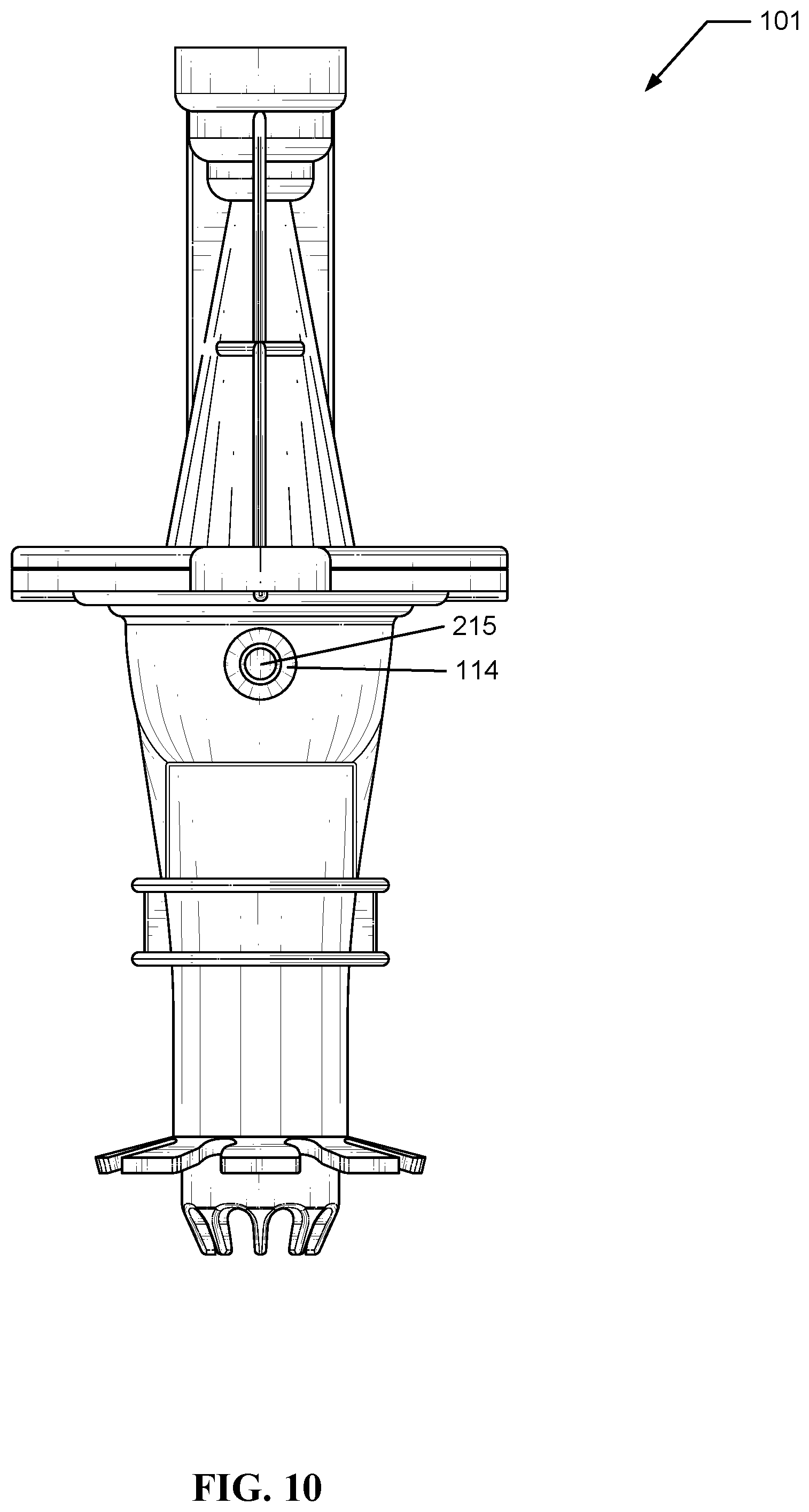 Patent US12312230 Figure 11 – Single nozzle beverage dispensing