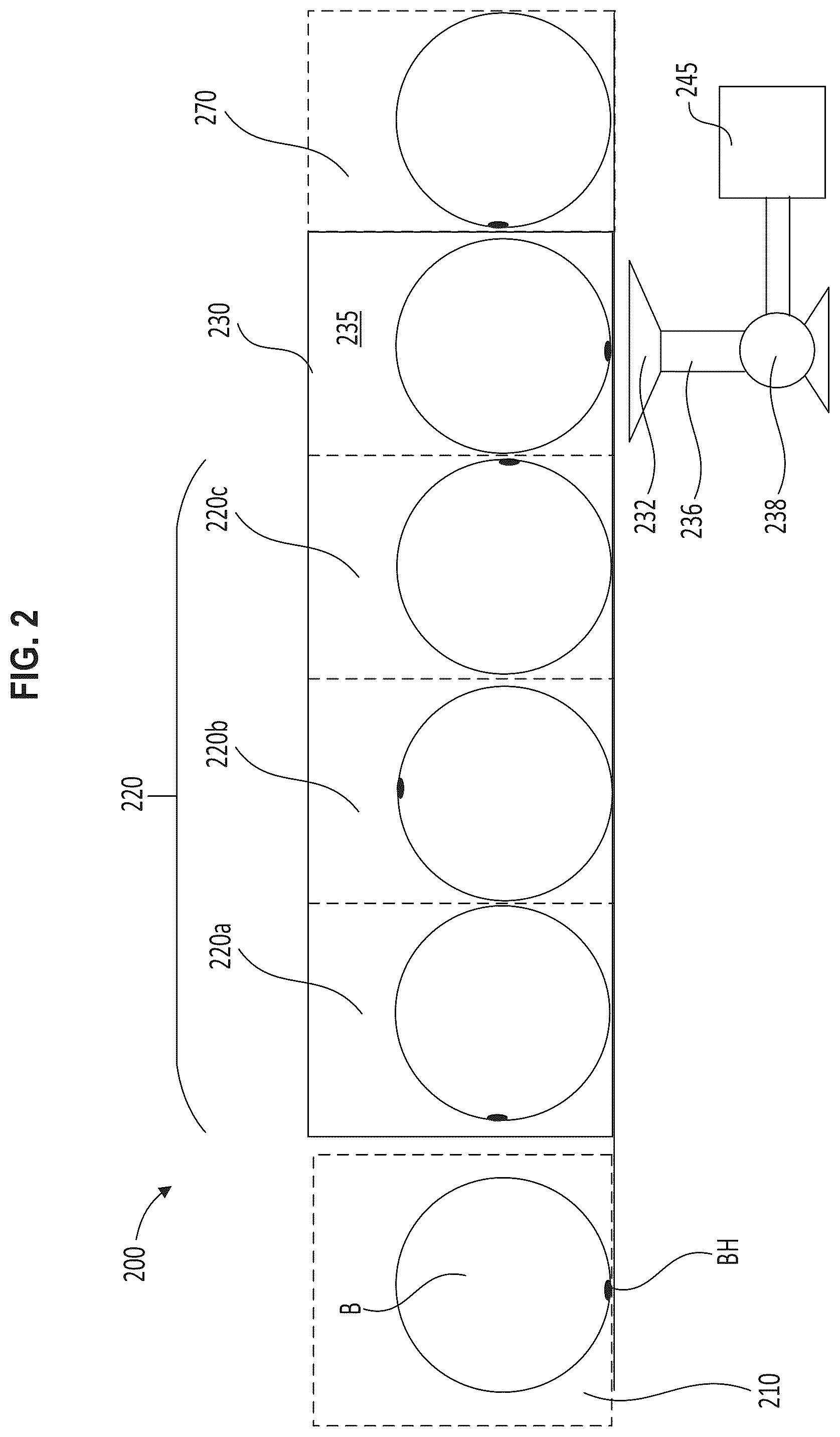 Patent US12312231 Figure 2 – Systems and methods of liquid extraction from empty barrels