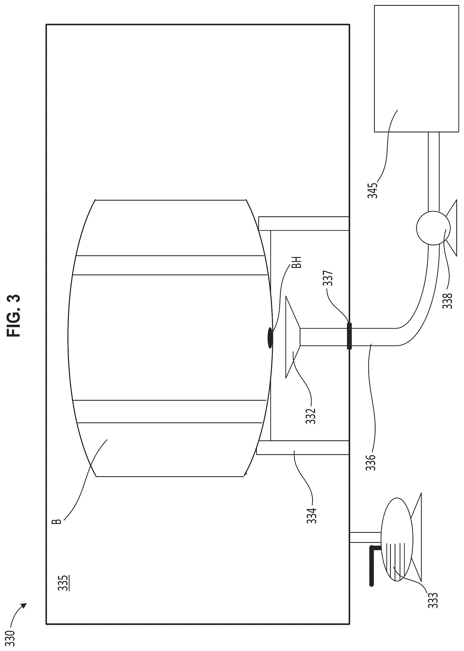 Patent US12312231 Figure 3 – Systems and methods of liquid extraction from empty barrels