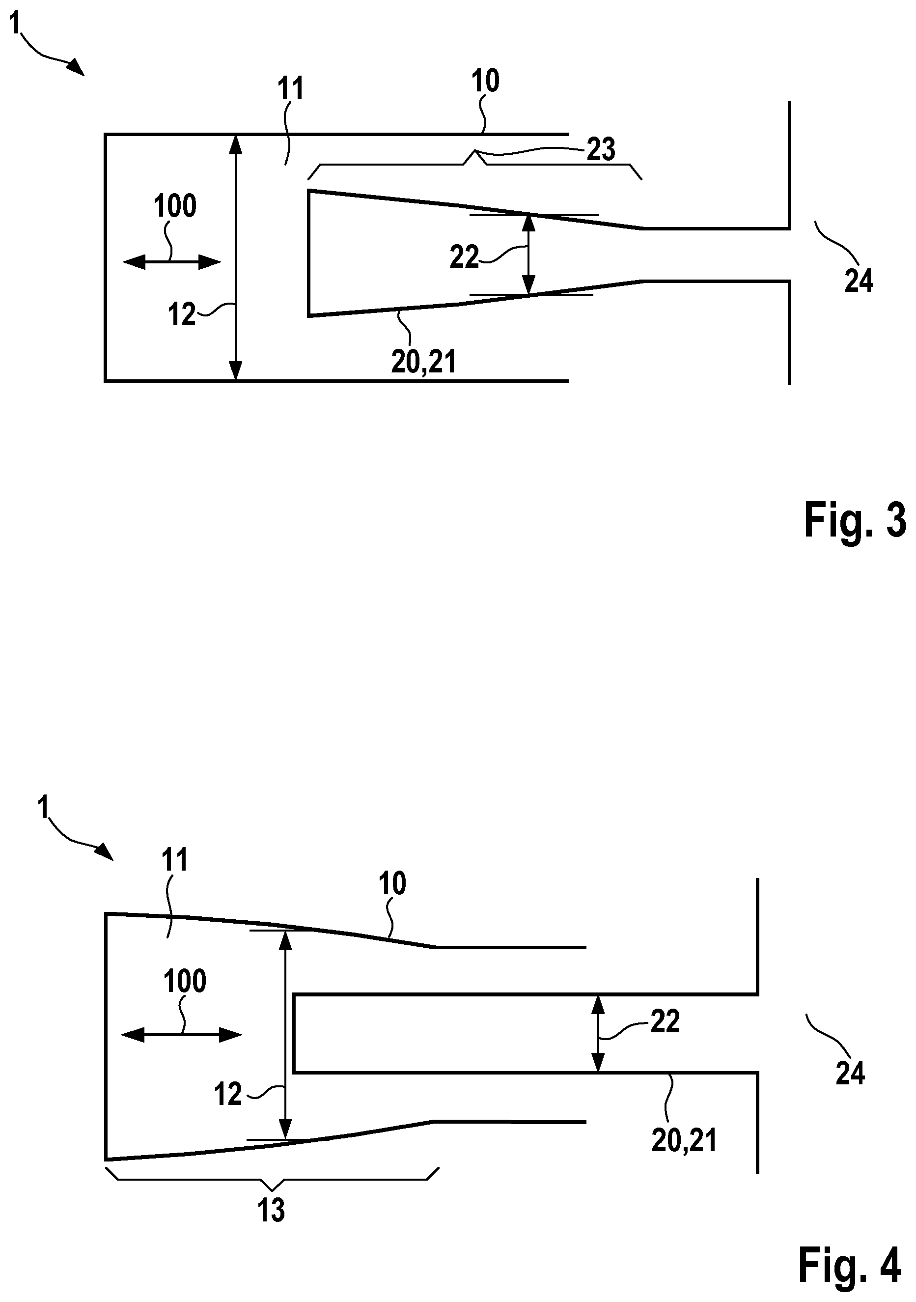 Patent US12312236 Figure 2 – Electrode arrangement for a micro-electro-mechanical system including tapered electrode structures