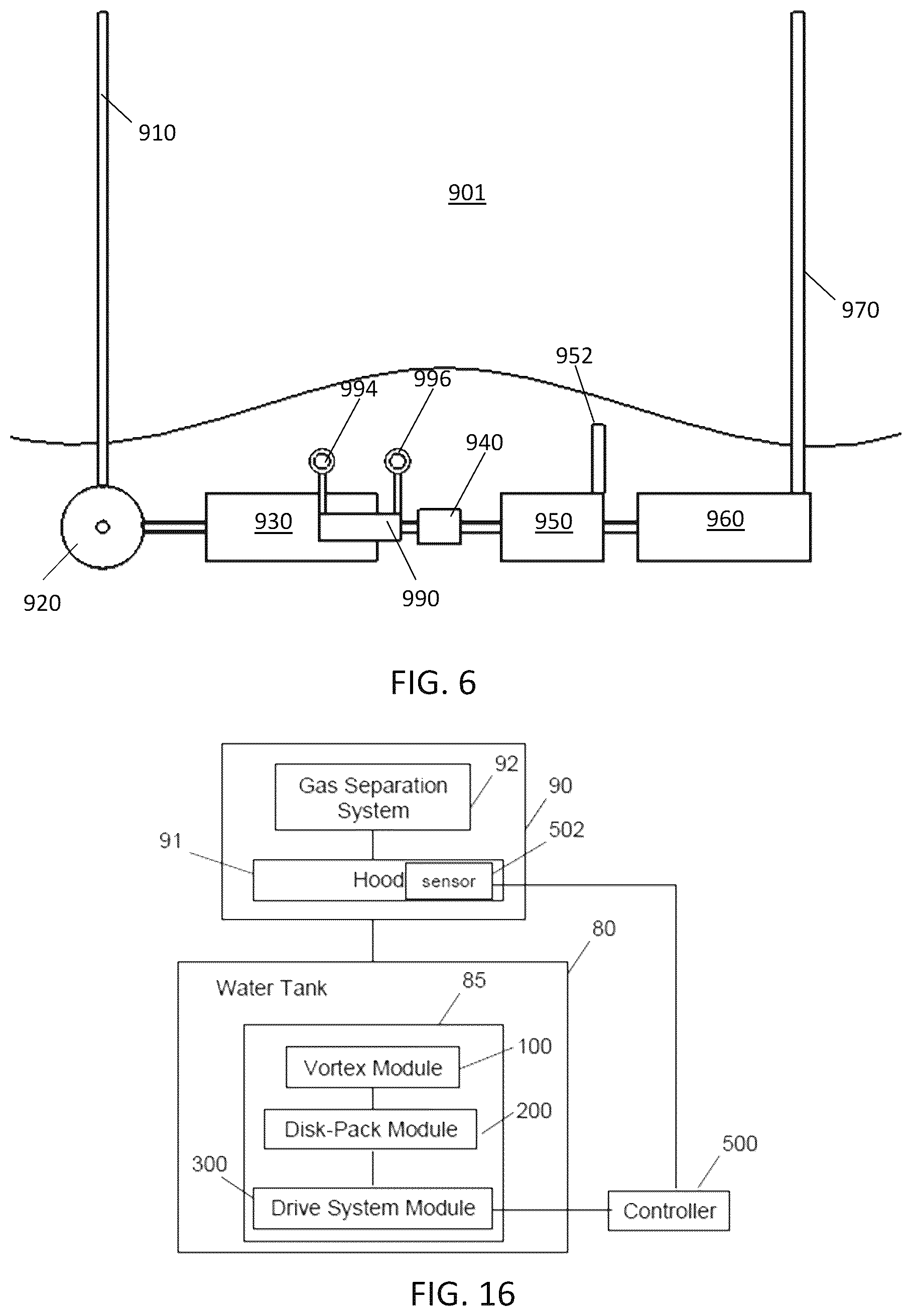 Patent US12312253 Figure 3 – Desalination and/or gas production system and method