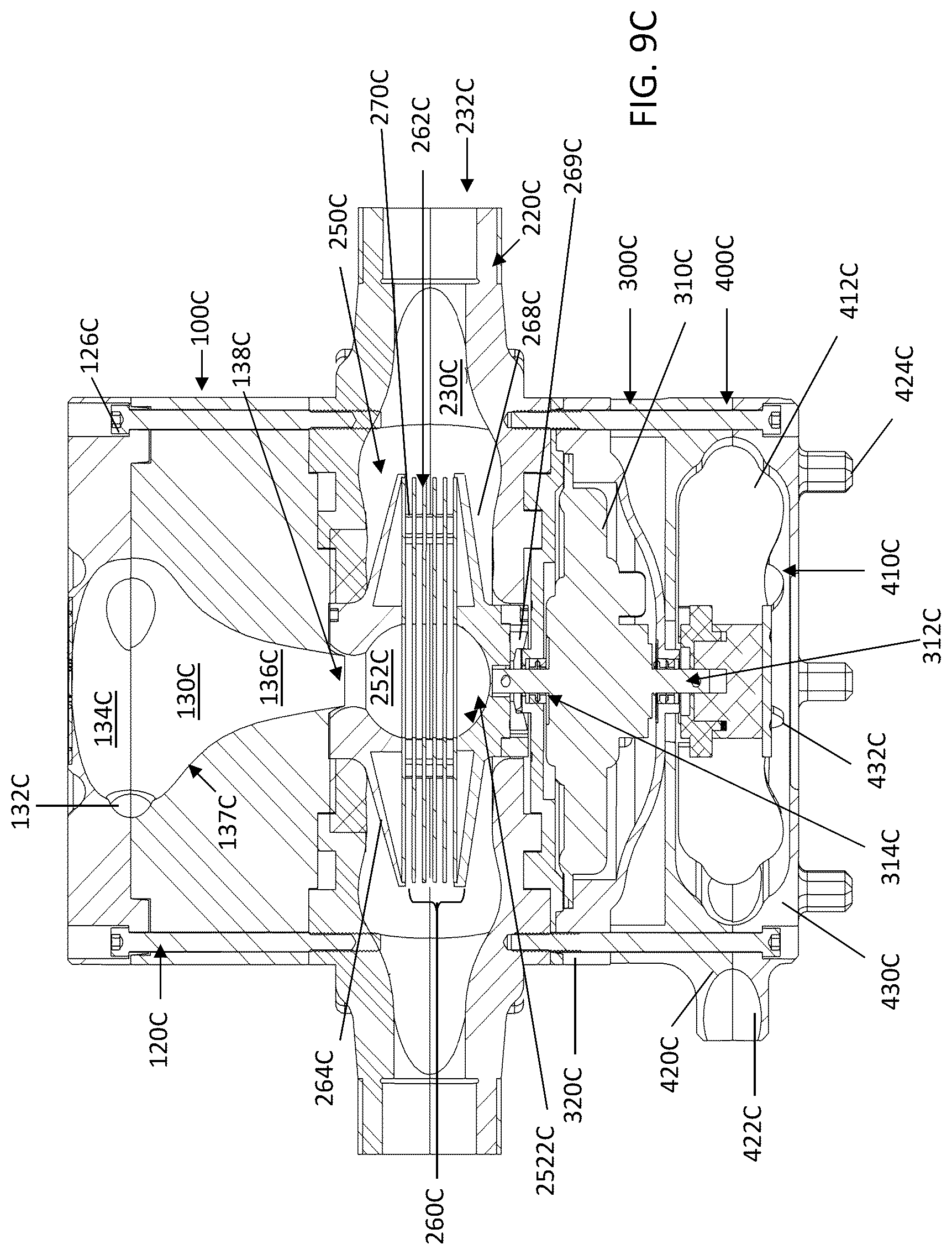 Patent US12312253 Figure 9 – Desalination and/or gas production system and method