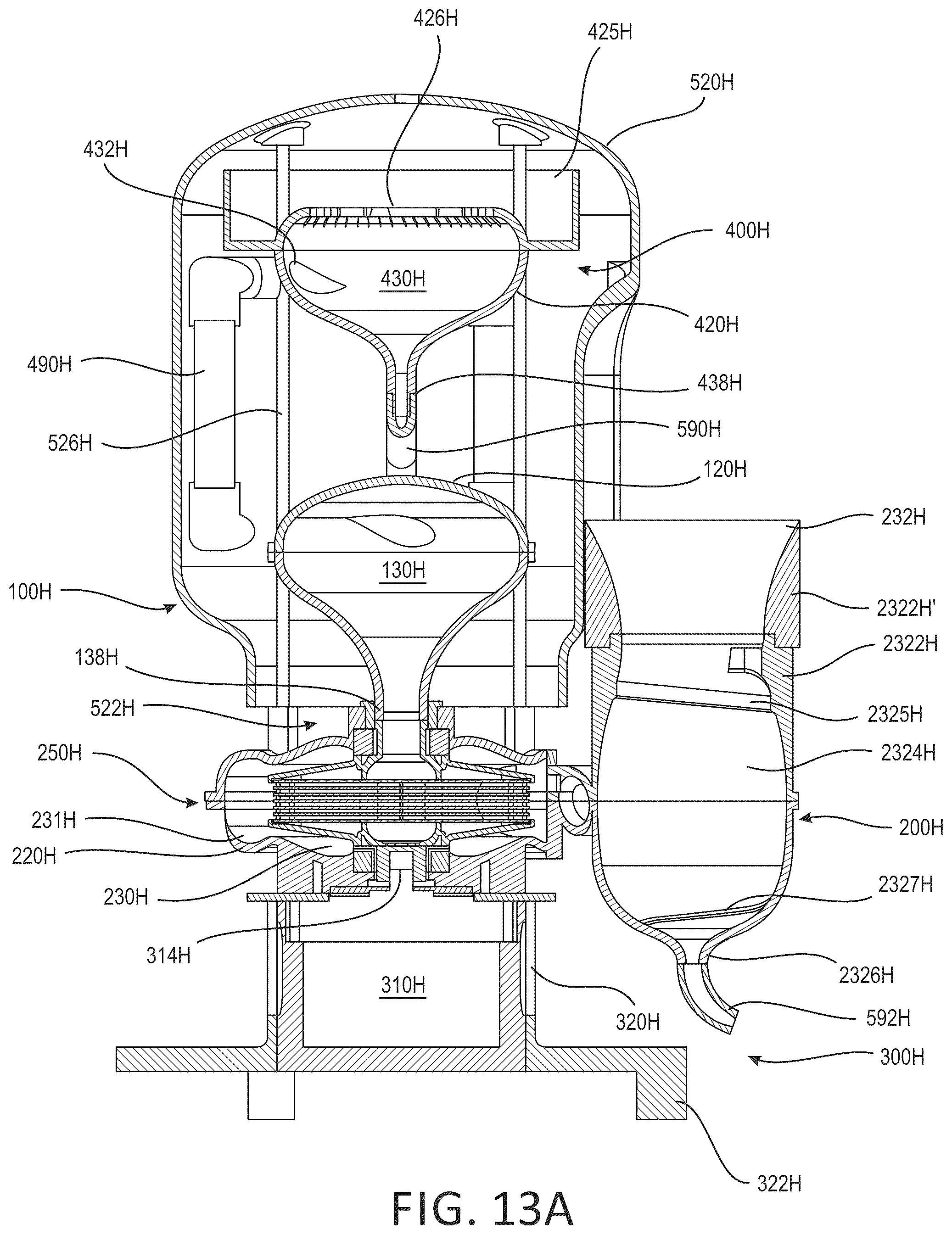 Patent US12312253 Figure 14 – Desalination and/or gas production system and method
