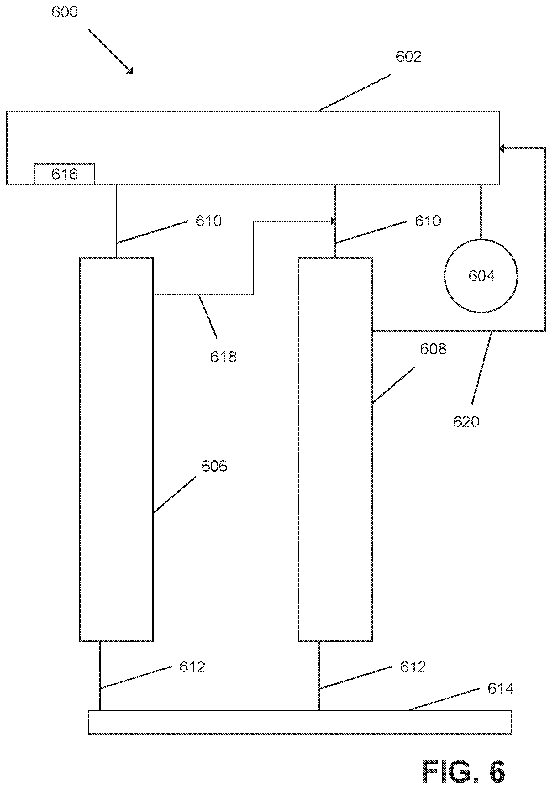 Patent US12312254 Figure 6 – Desalination system