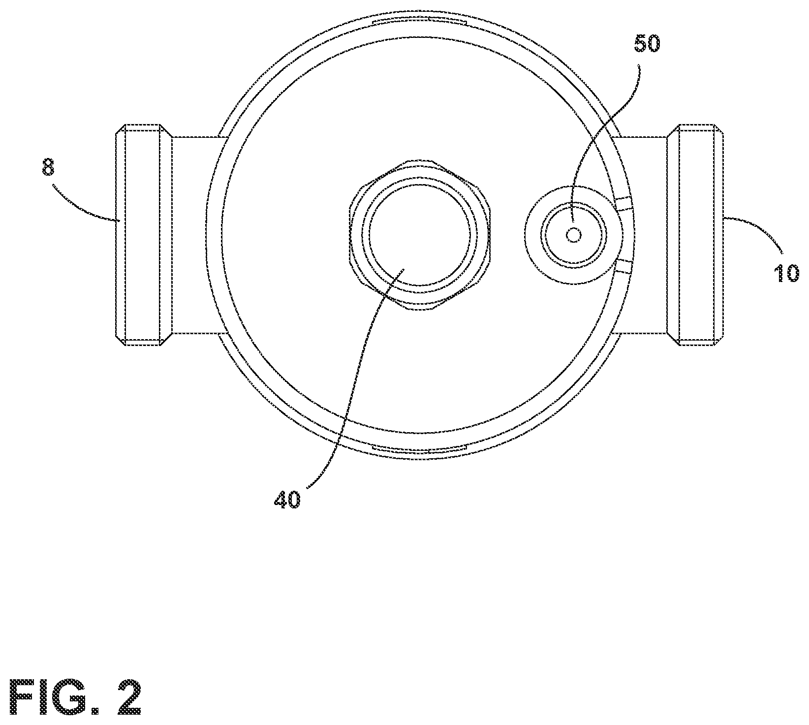 Patent US12312261 Figure 2 – Magnetic water filter assembly