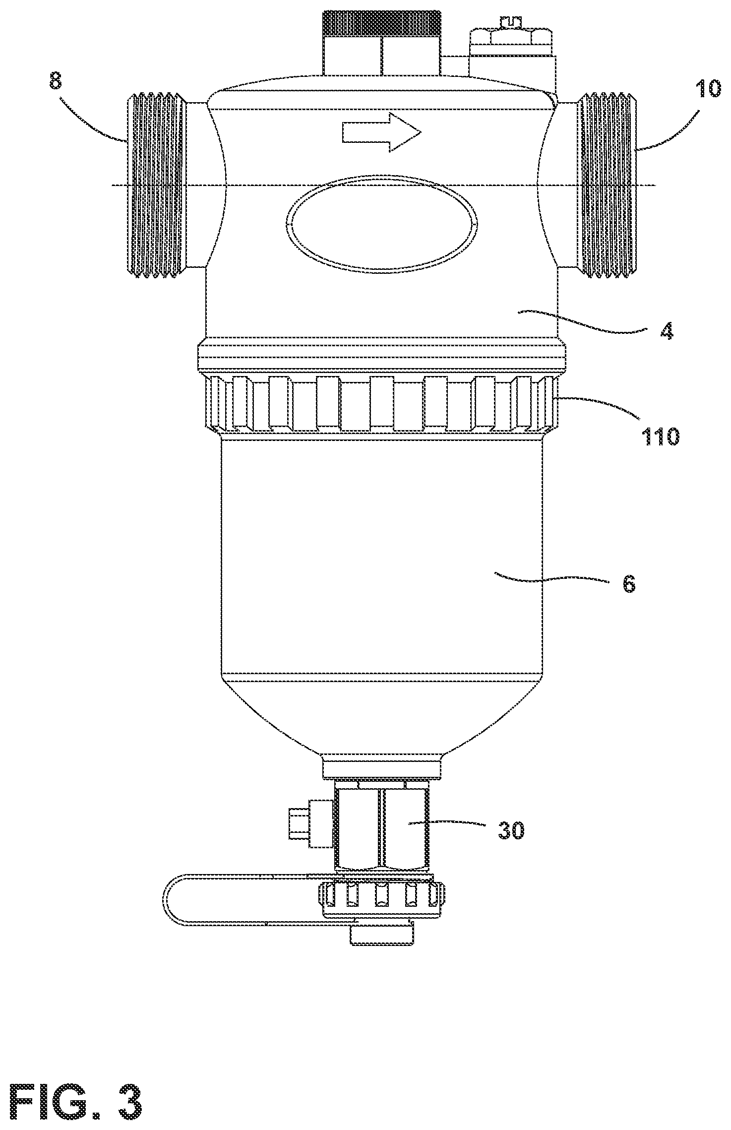 Patent US12312261 Figure 3 – Magnetic water filter assembly
