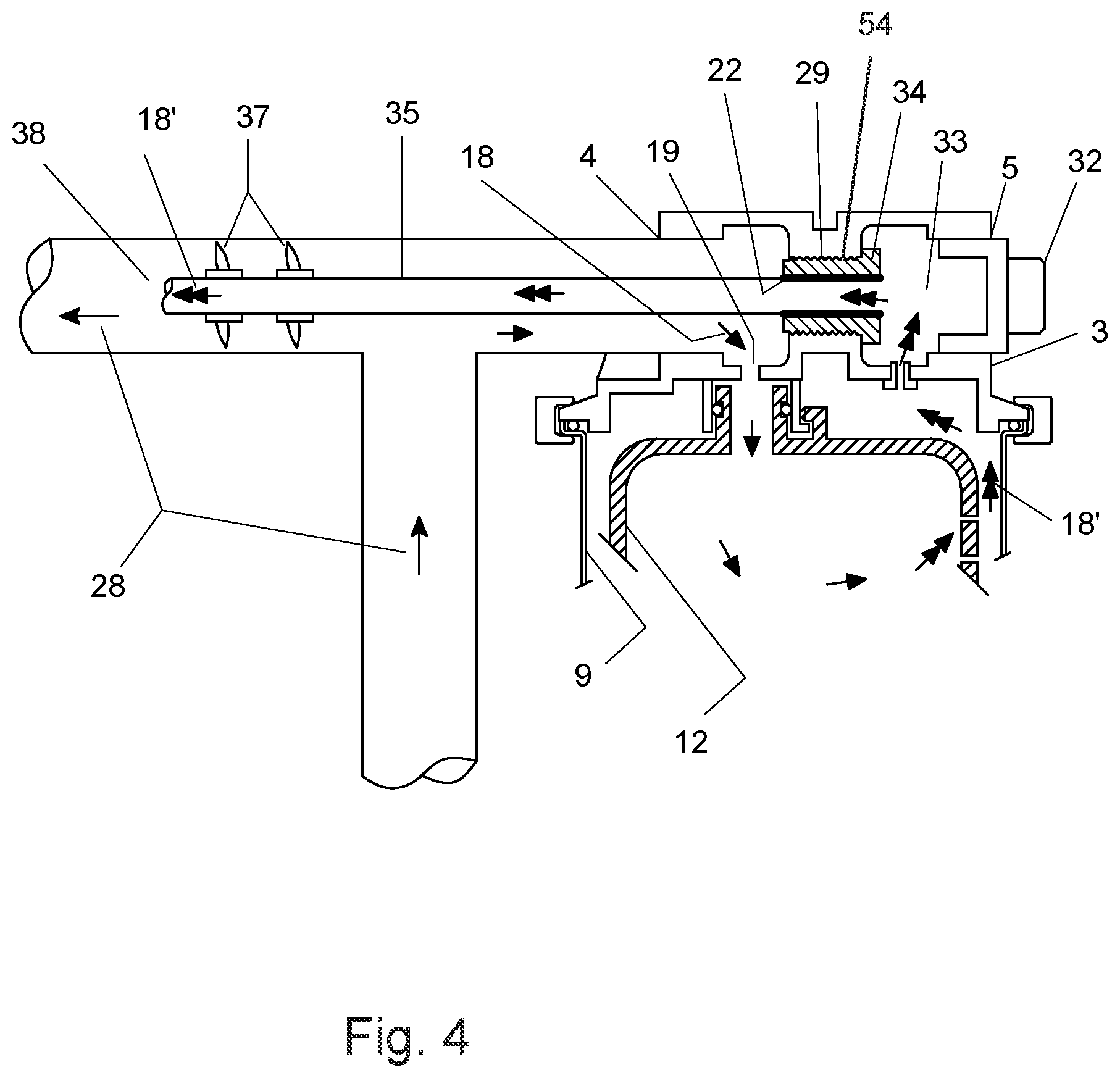 Patent US12312263 Figure 6 – Multifunction bypass dispensing system