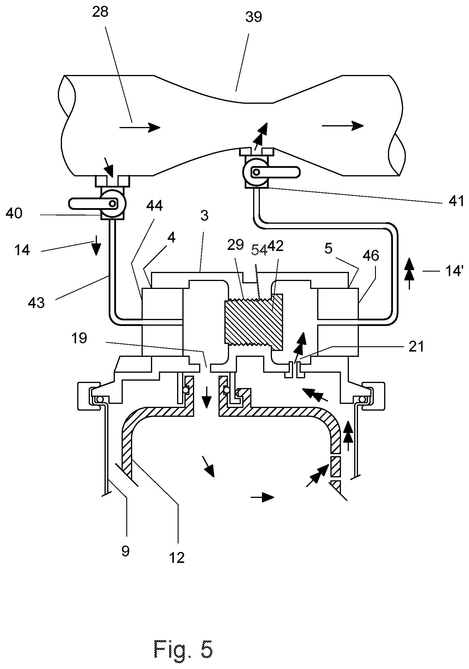 Patent US12312263 Figure 7 – Multifunction bypass dispensing system