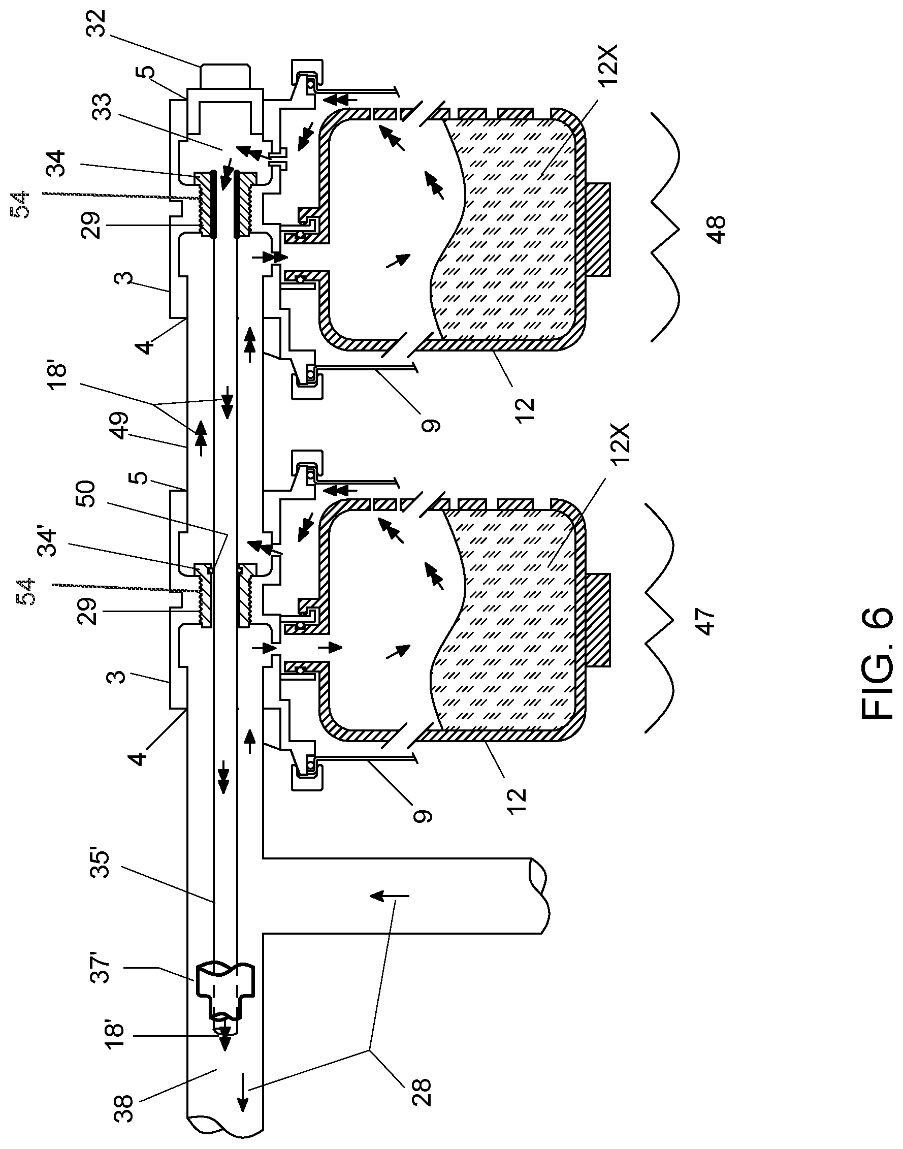 Patent US12312263 Figure 8 – Multifunction bypass dispensing system