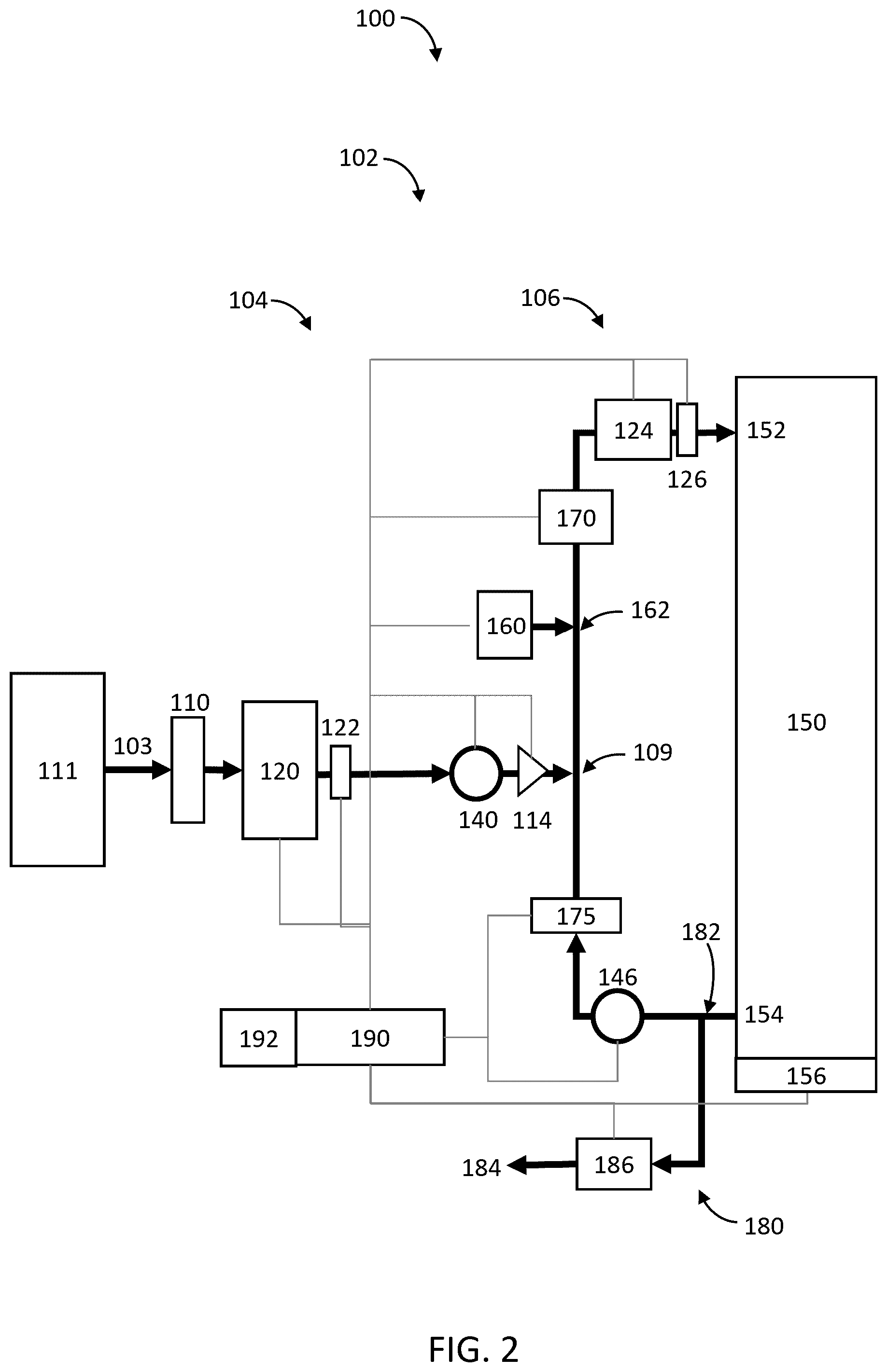 Patent US12312265 Figure 2 – Systems and methods for water treatment and storage