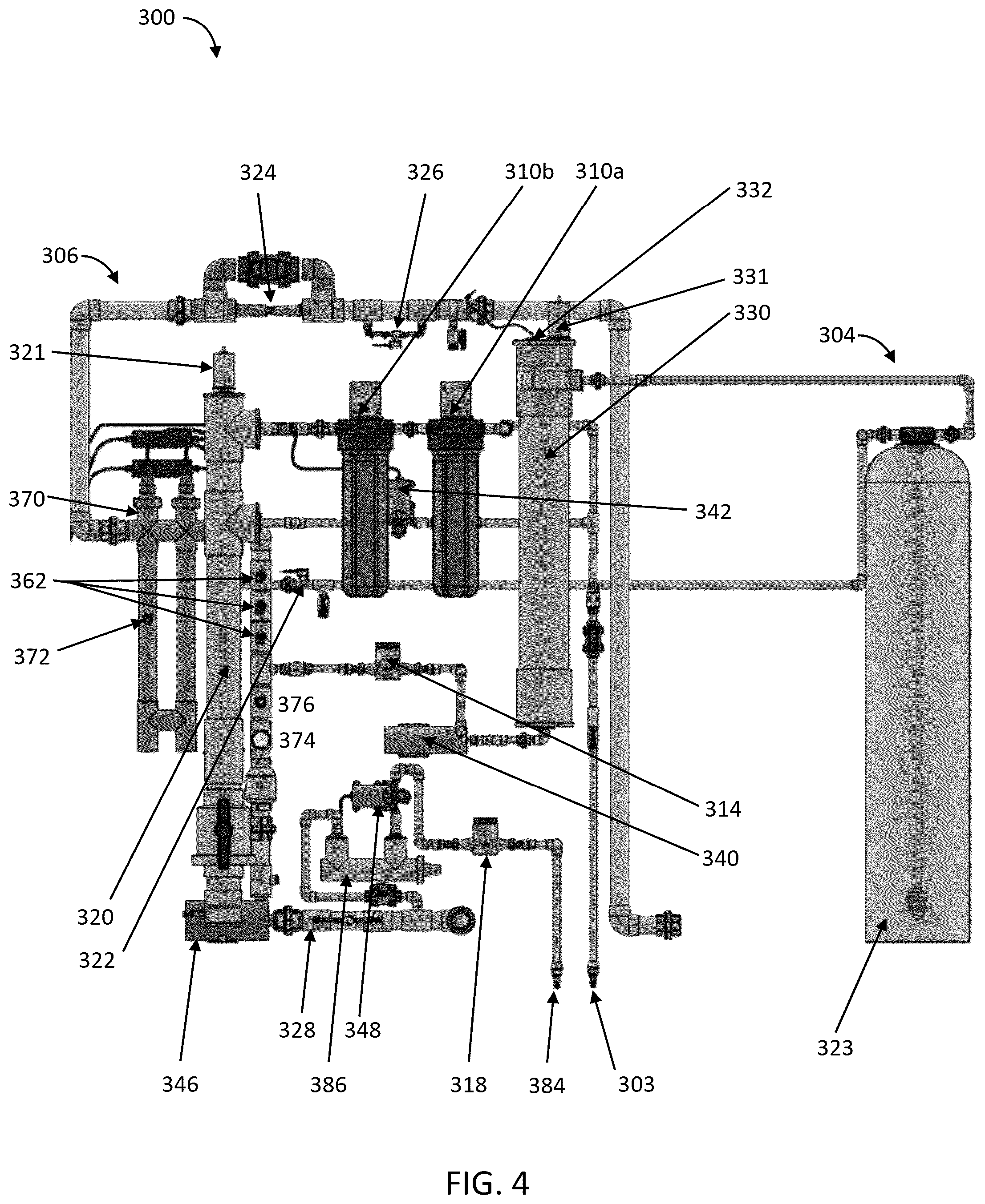 Patent US12312265 Figure 4 – Systems and methods for water treatment and storage
