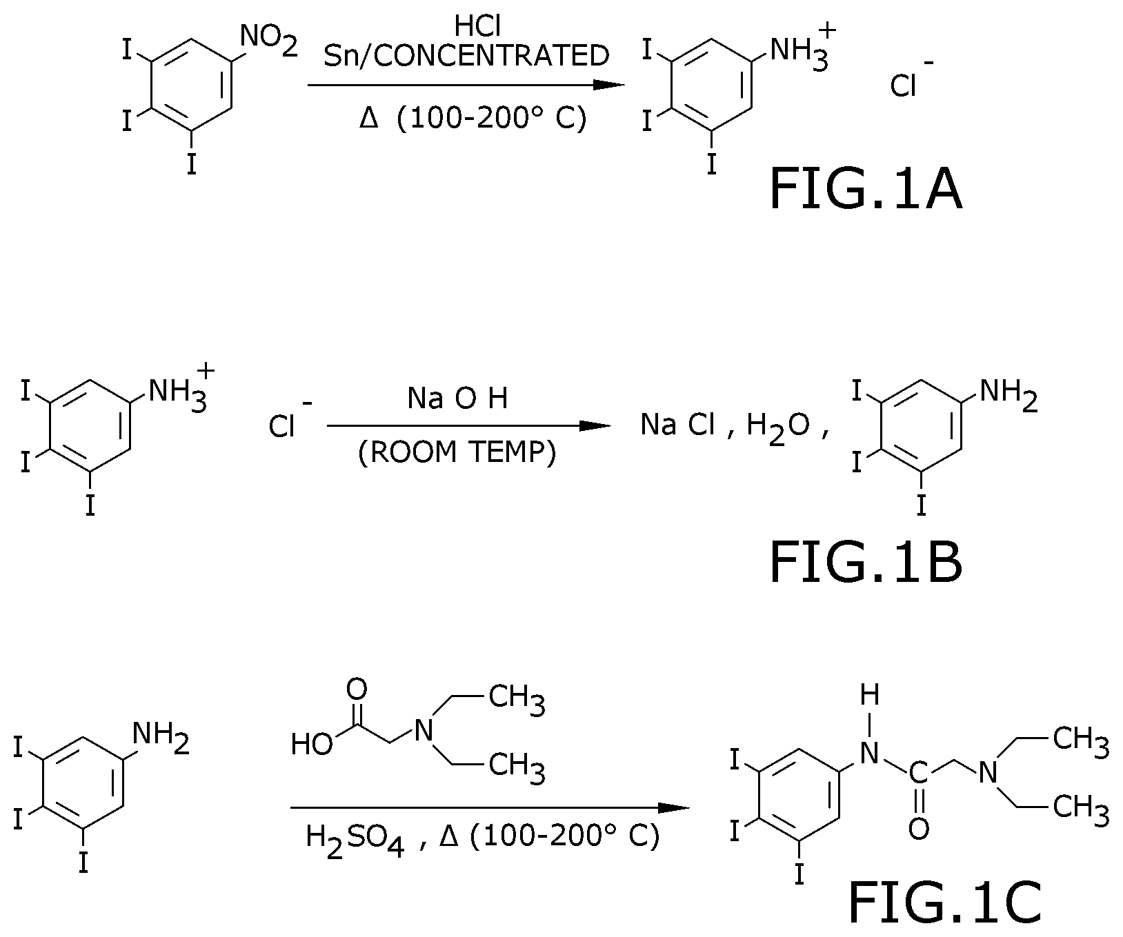 Patent US12312295 Figure 1 – Chemical compound that binds to nerves while permitting detection via computed tomography or x-ray