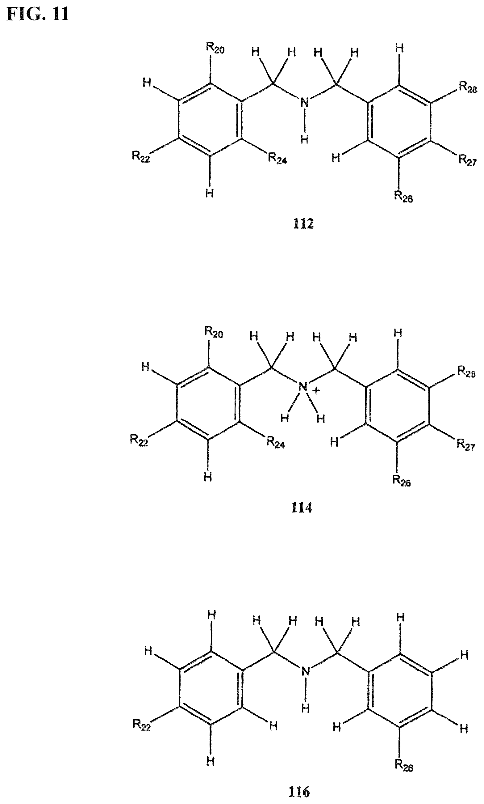 Patent US12312296 Figure 11 – Substituted piperazines as disrupters of AB42 oligomer formation
