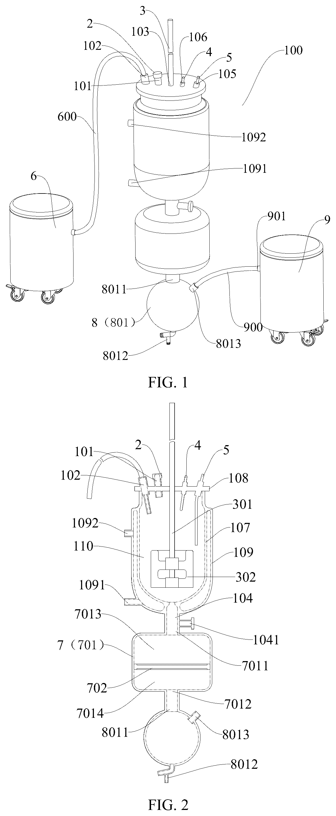 Patent US12312304 Figure 1 – Method for continuous synthesis of acylnaphthalene with acylation liquid