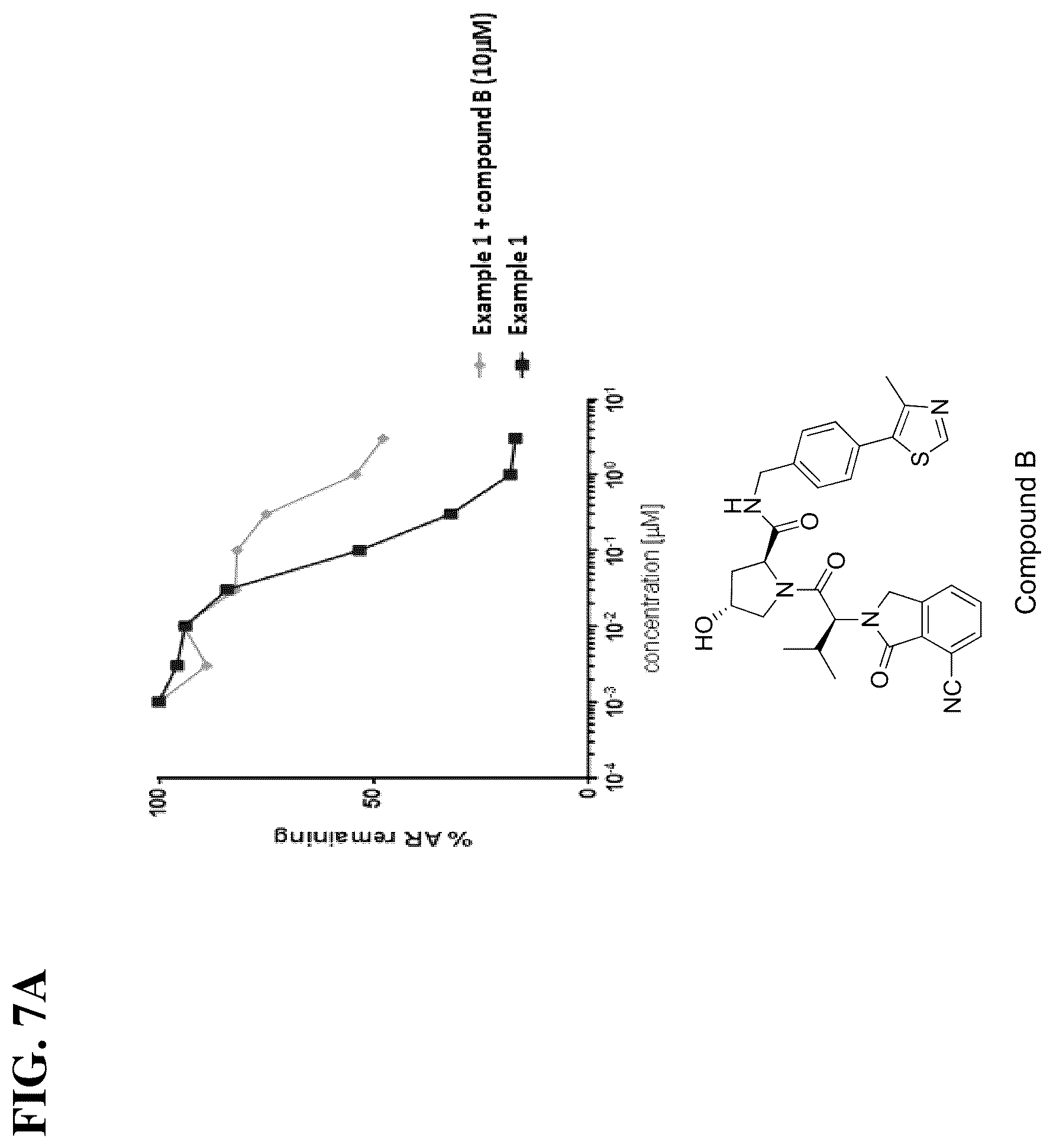 Patent US12312316 Figure 7 – Compounds and methods for the targeted degradation of androgen receptor