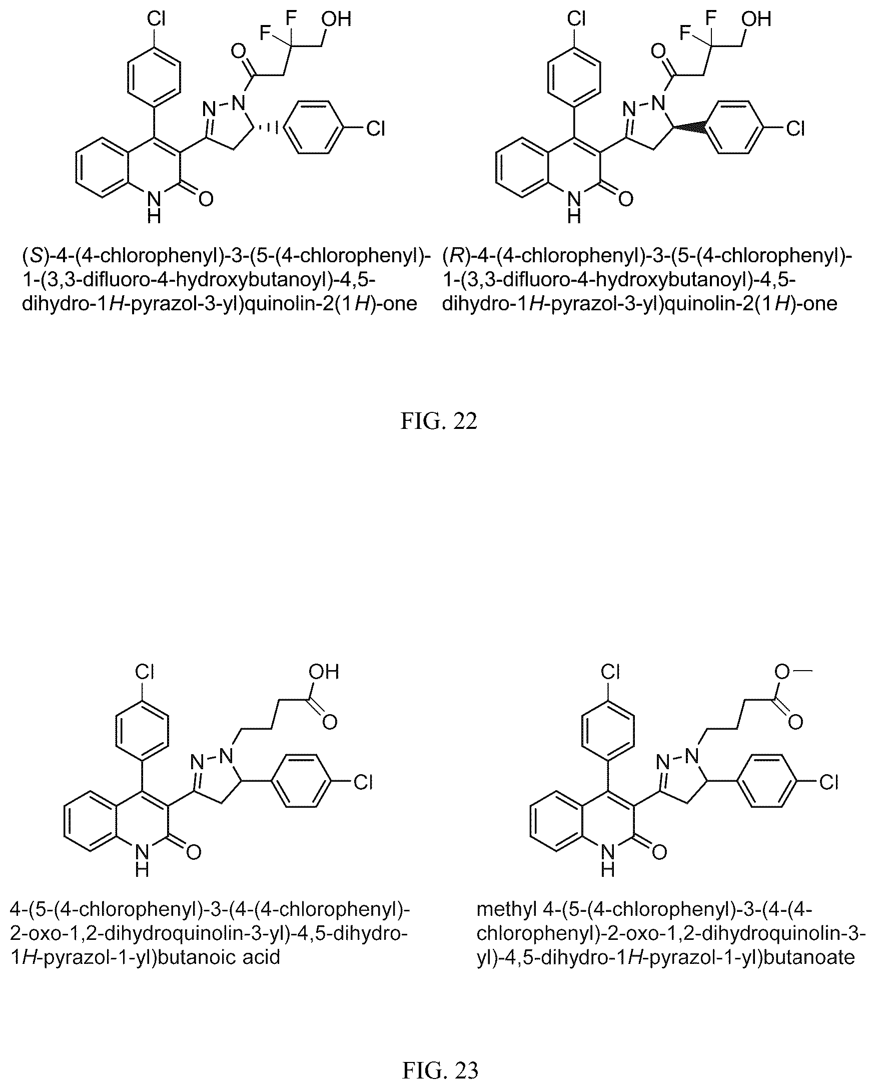 Patent US12312328 Figure 20 – Pyrazoline dihydroquinolones, pharmaceutical compositions, and uses
