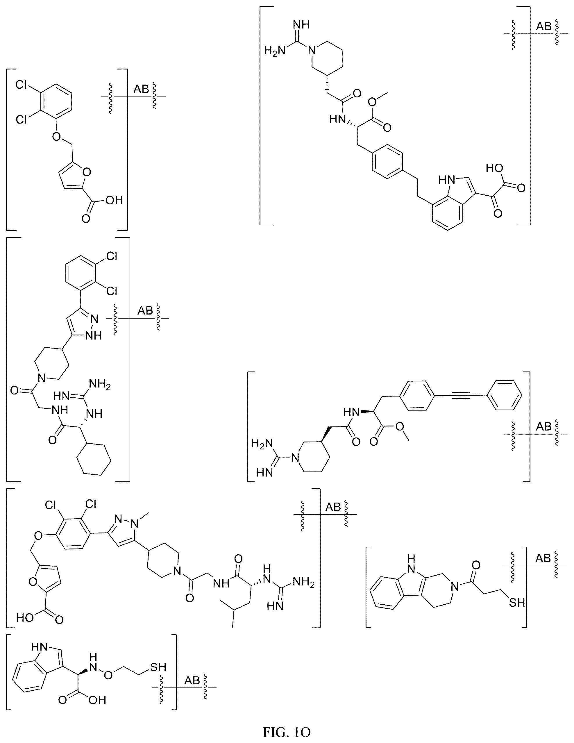 Patent US12312340 Figure 15 – Potent ASGPR-binding compounds for the degradation of immunoglobulins and other proteins