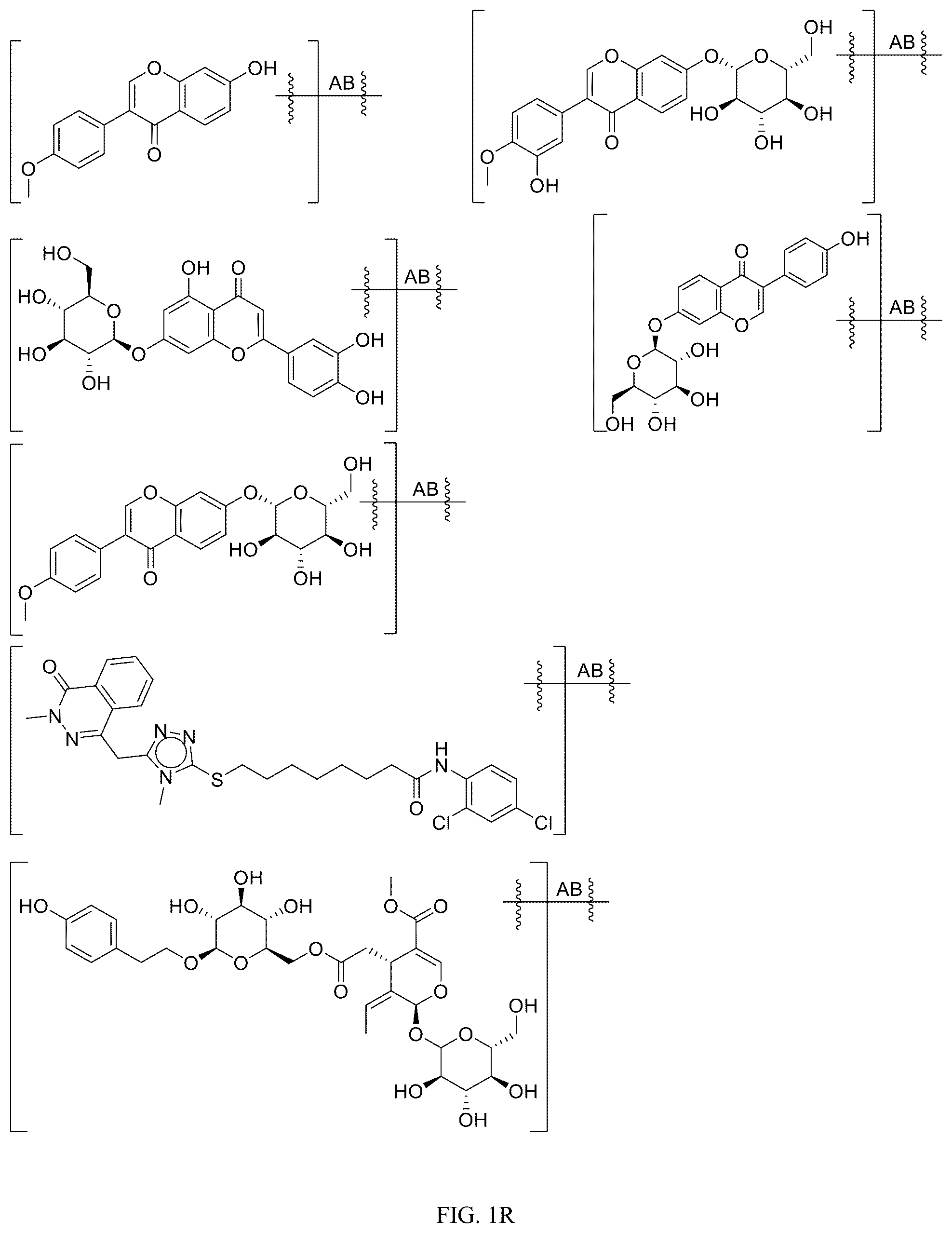 Patent US12312340 Figure 18 – Potent ASGPR-binding compounds for the degradation of immunoglobulins and other proteins