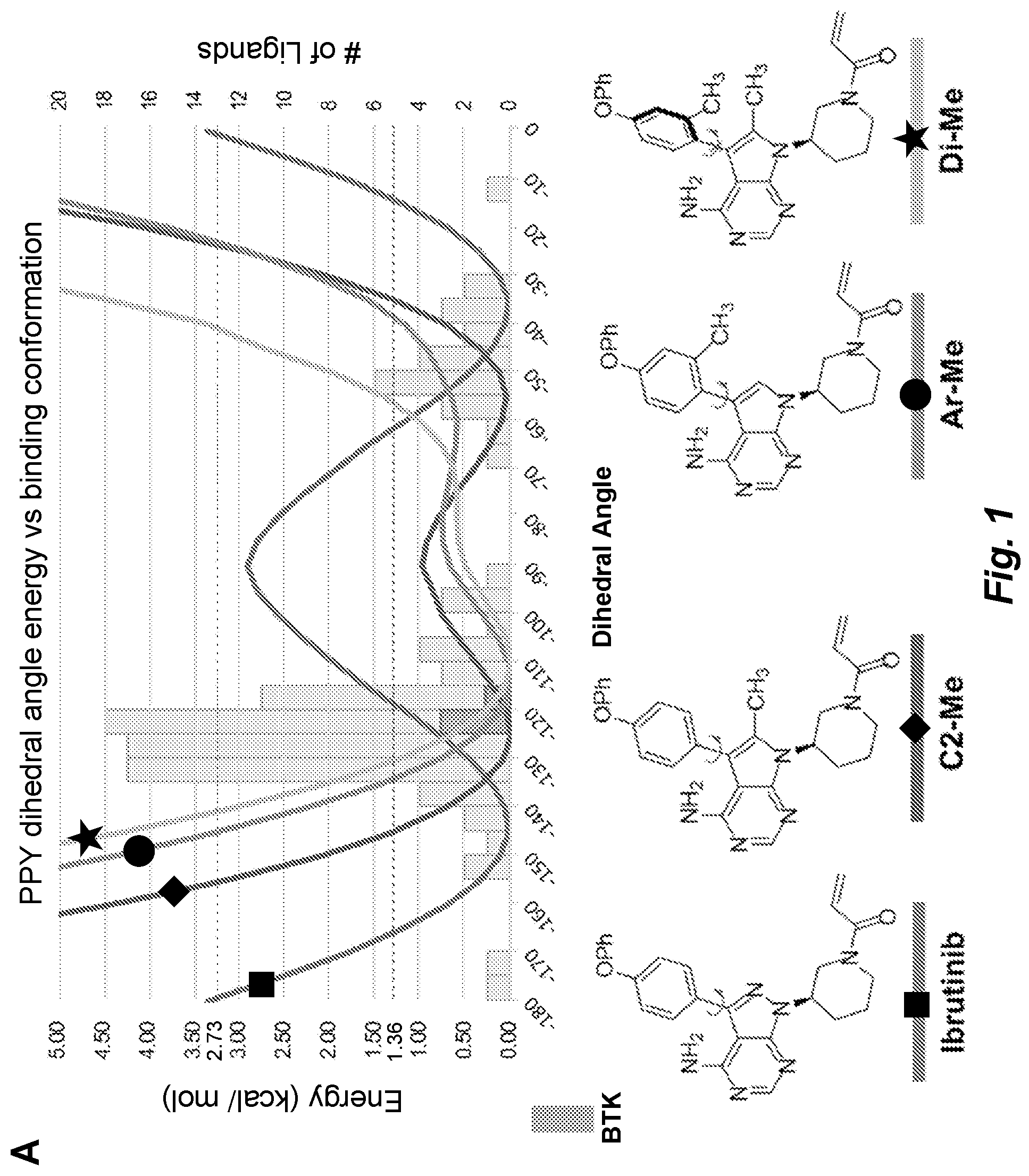 Patent US12312354 Figure 1 – Selective BTK irreversible inhibitors