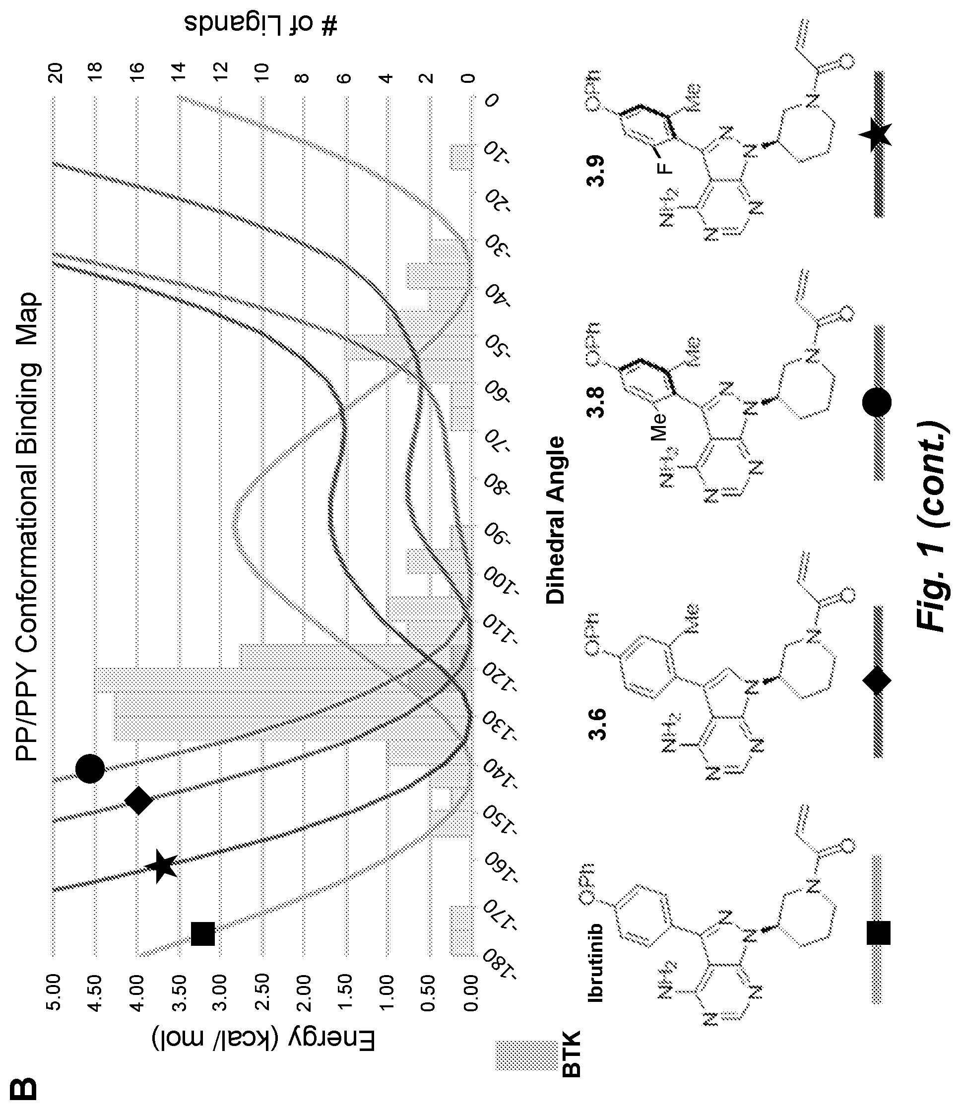Patent US12312354 Figure 2 – Selective BTK irreversible inhibitors