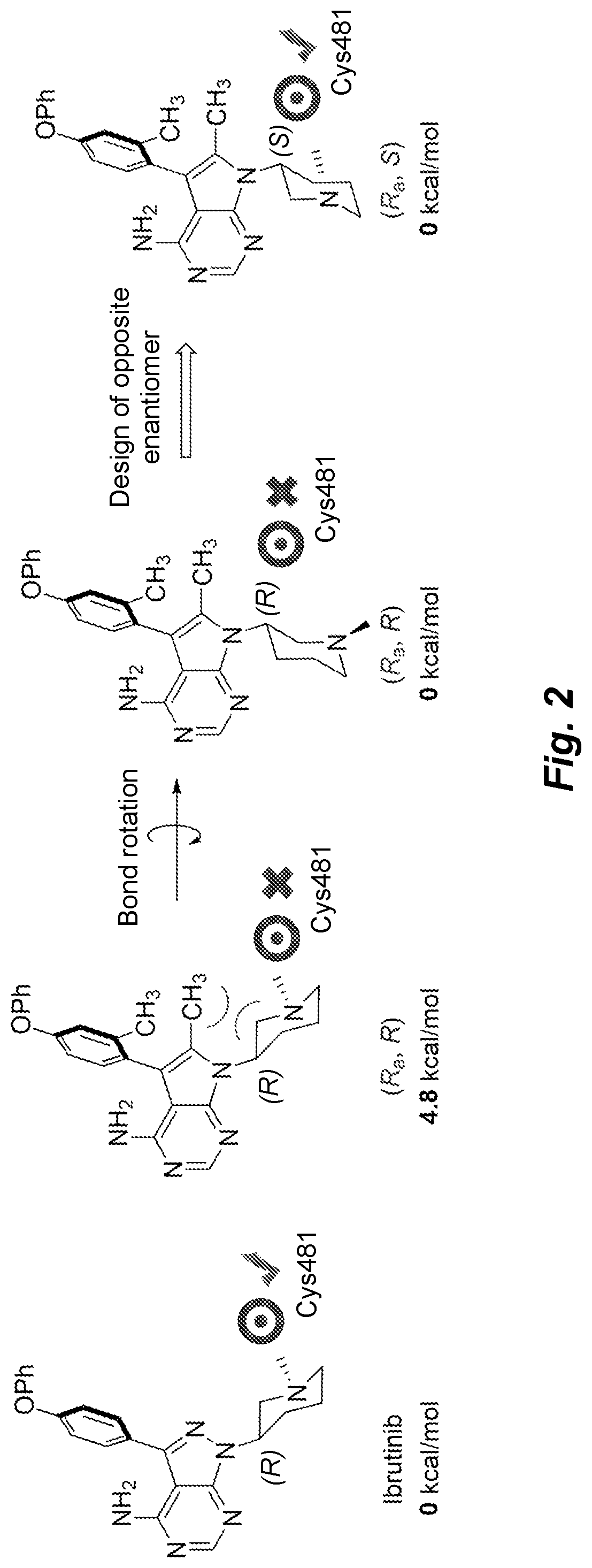 Patent US12312354 Figure 3 – Selective BTK irreversible inhibitors