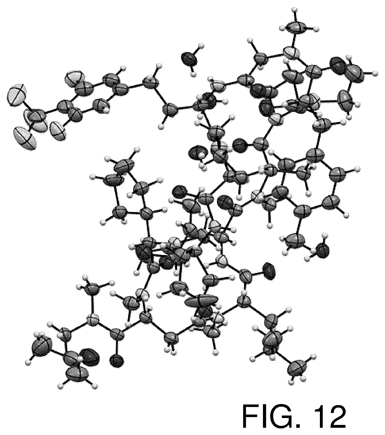 Patent US12312379 Figure 12 – Methods for producing cyclic compounds comprising N-substituted amino acid residues