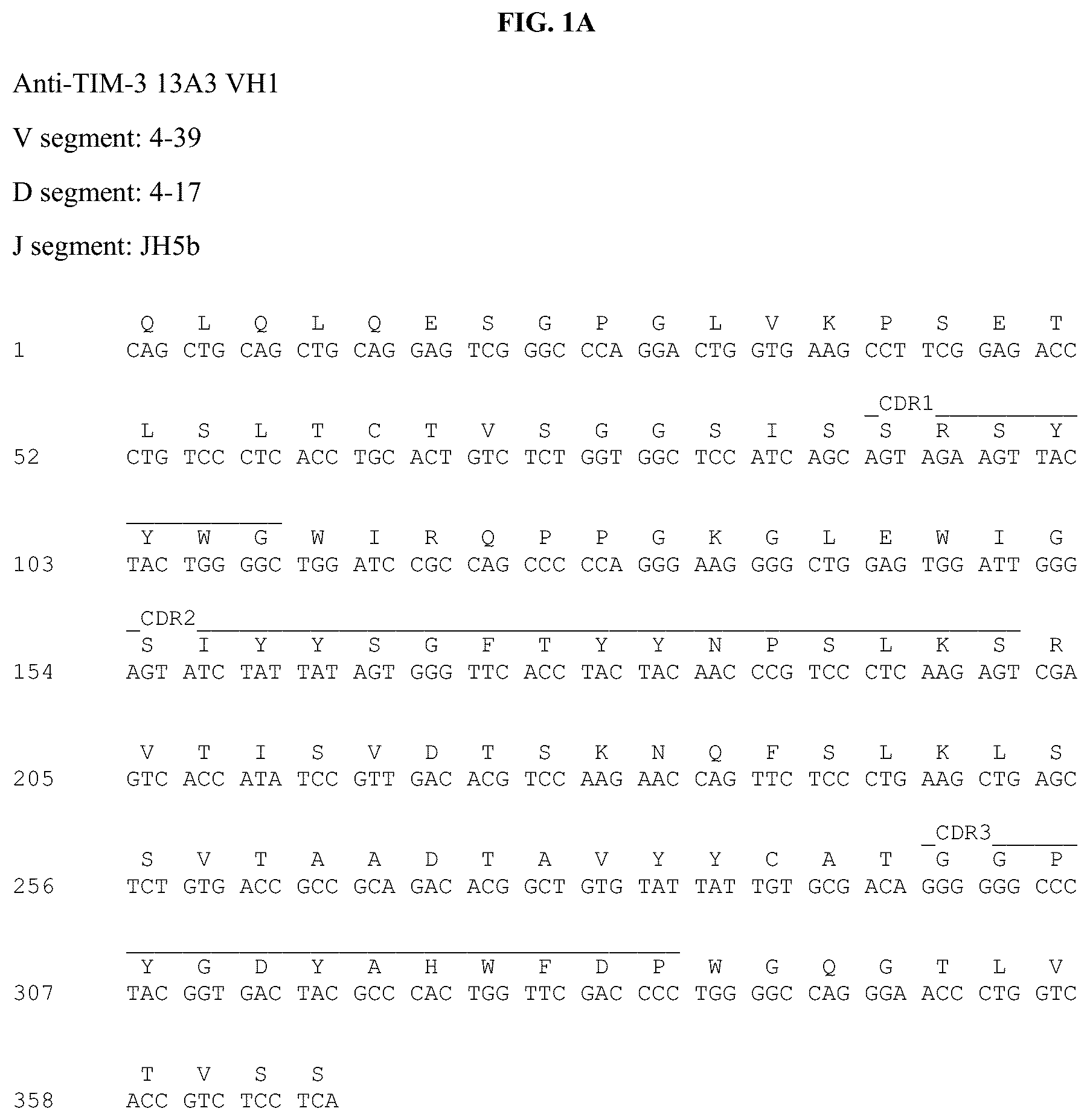 Patent US12312403 Figure 1 – Antibodies against TIM3 and uses thereof