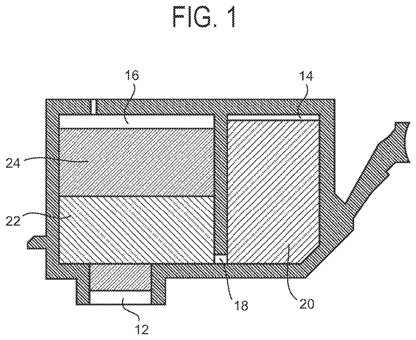 Patent US12312481 Figure 1 – Aqueous ink, ink cartridge and ink jet recording method