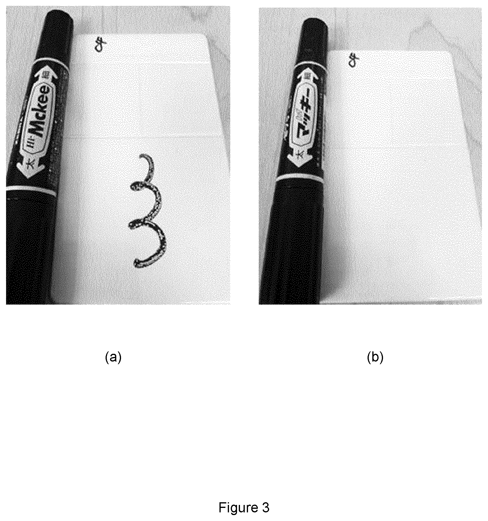 Patent US12312490 Figure 3 – Waterborne, UV curable coating composition for easy-clean coatings