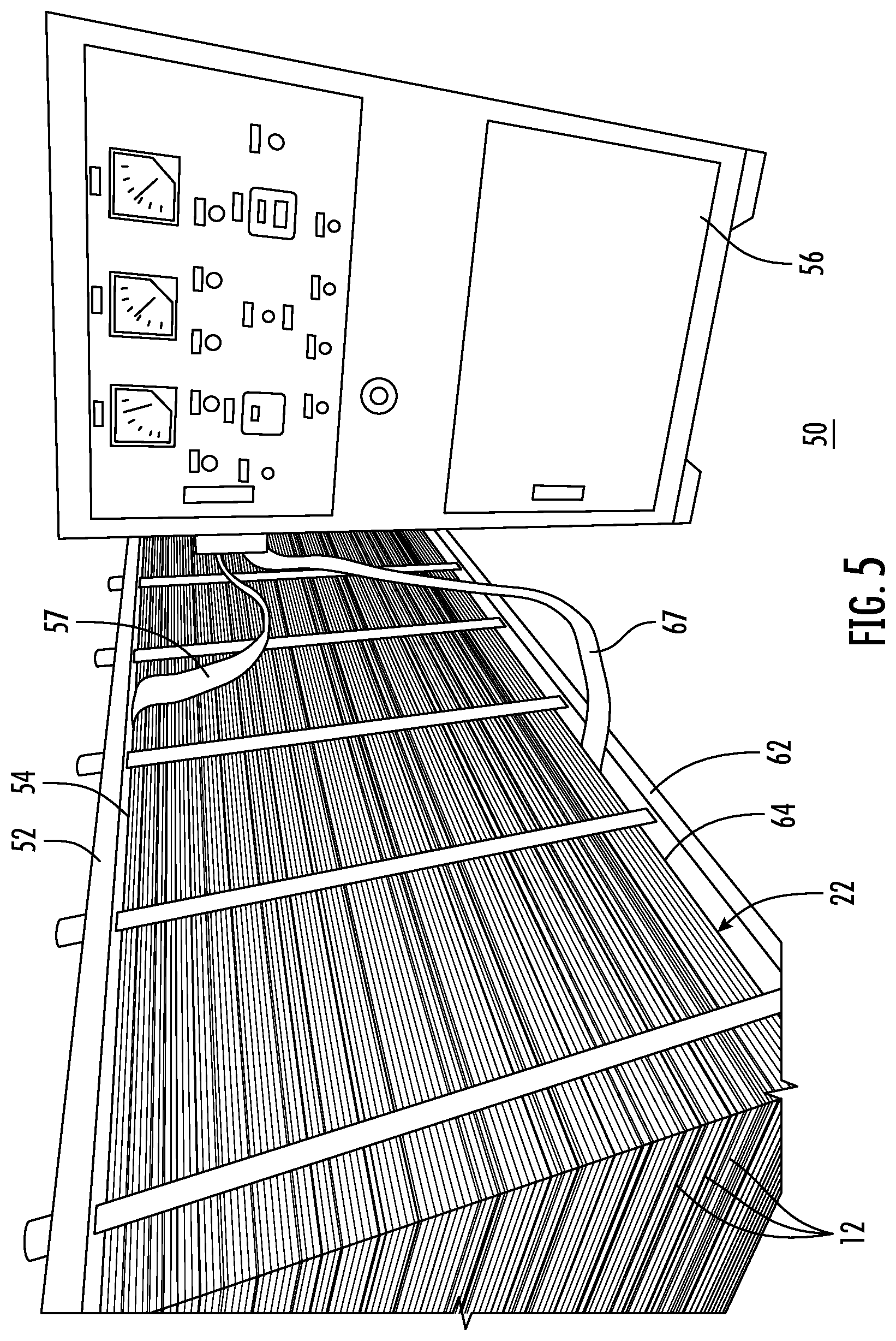 Patent US12312501 Figure 5 – Methods and bonding agents for forming simulated tropical hardwood panel