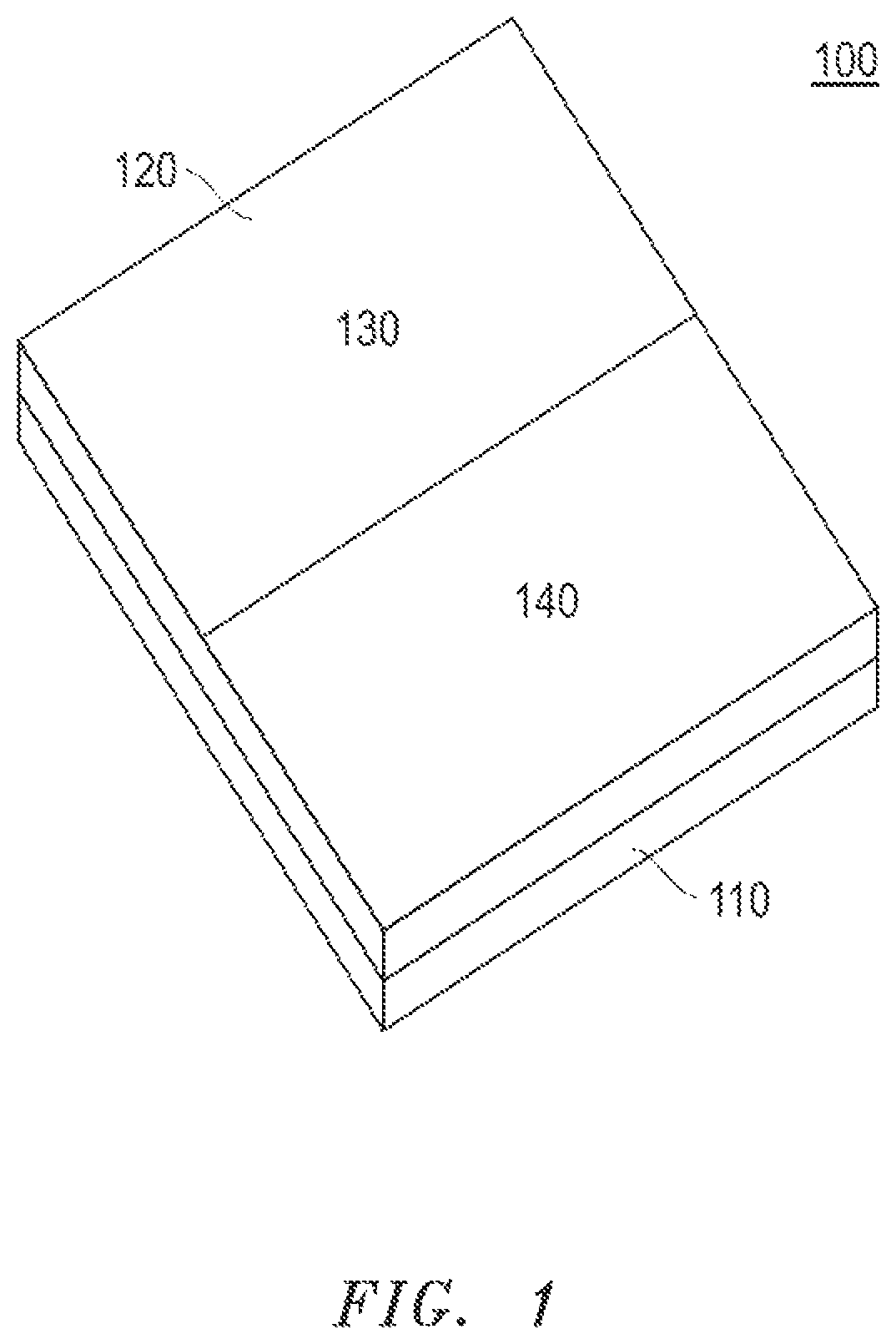 Patent US12312502 Figure 1 – Adhesive composite and method of forming an adhesive composite