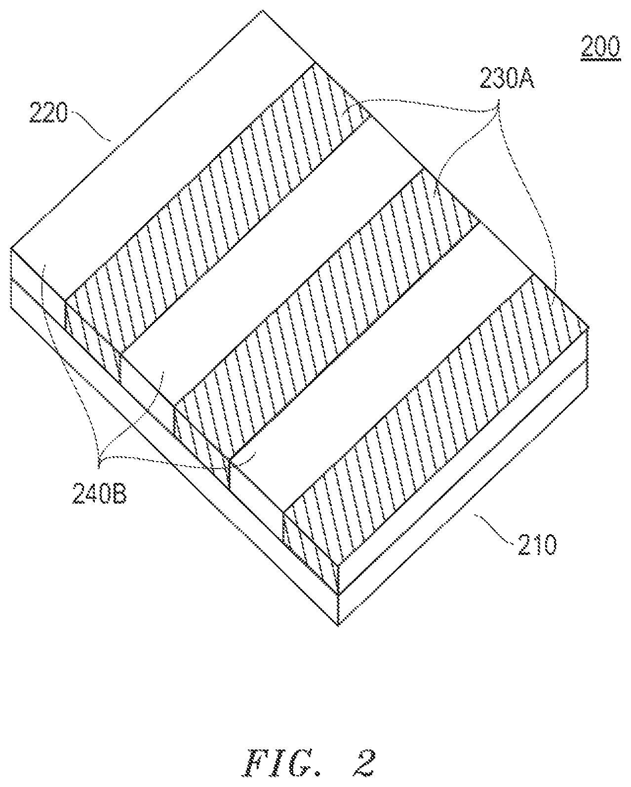 Patent US12312502 Figure 2 – Adhesive composite and method of forming an adhesive composite