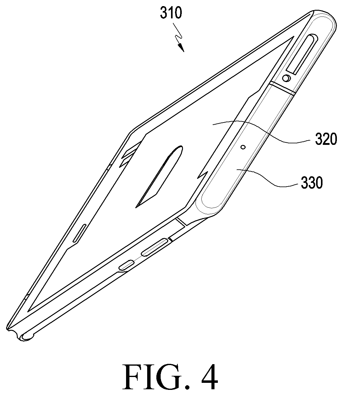 Patent US12312527 Figure 4 – Housing of electronic device and method for manufacturing the same