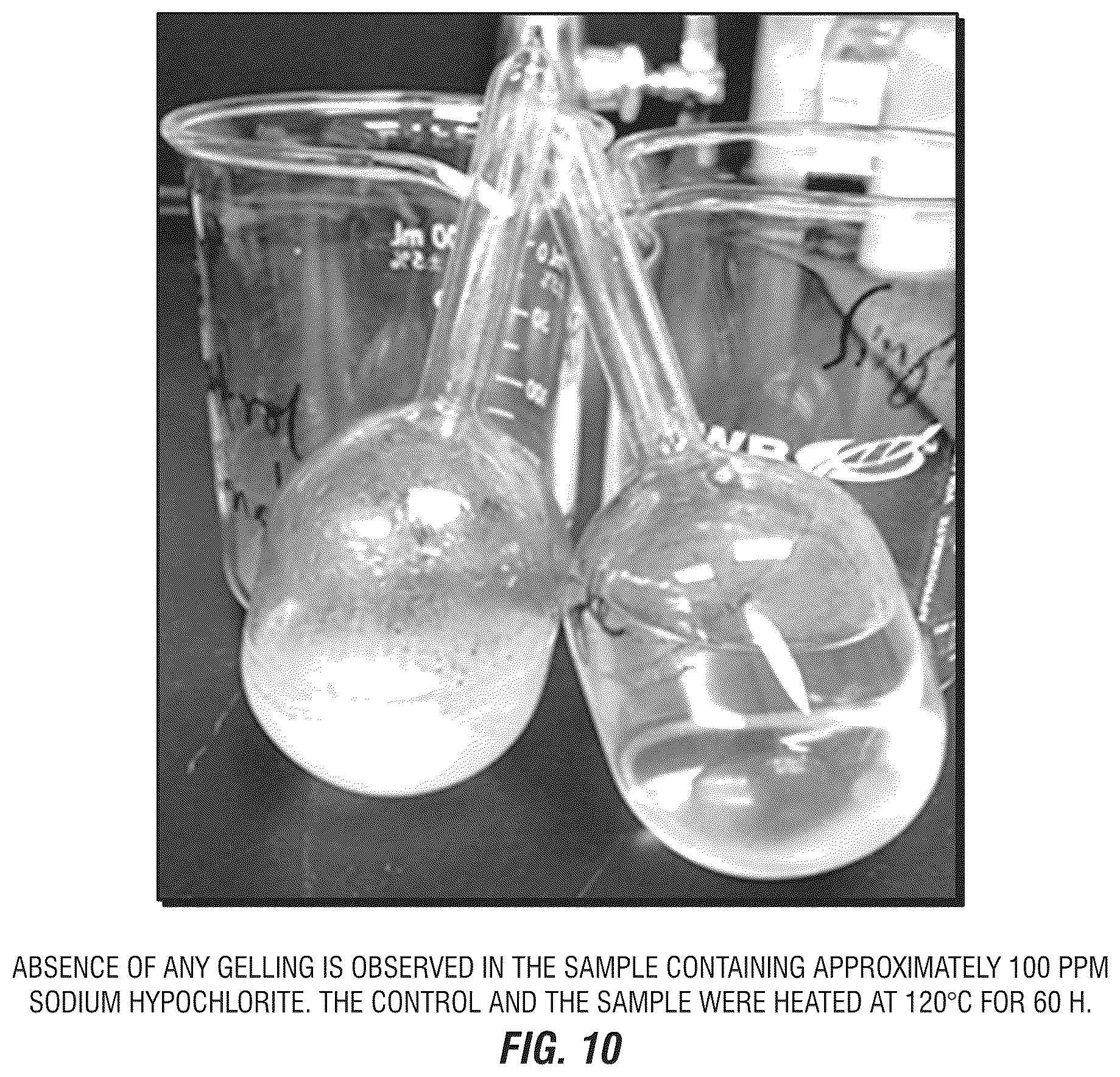 Patent US12312534 Figure 10 – Treating fluid comprising hydrocarbons, water, and polymer